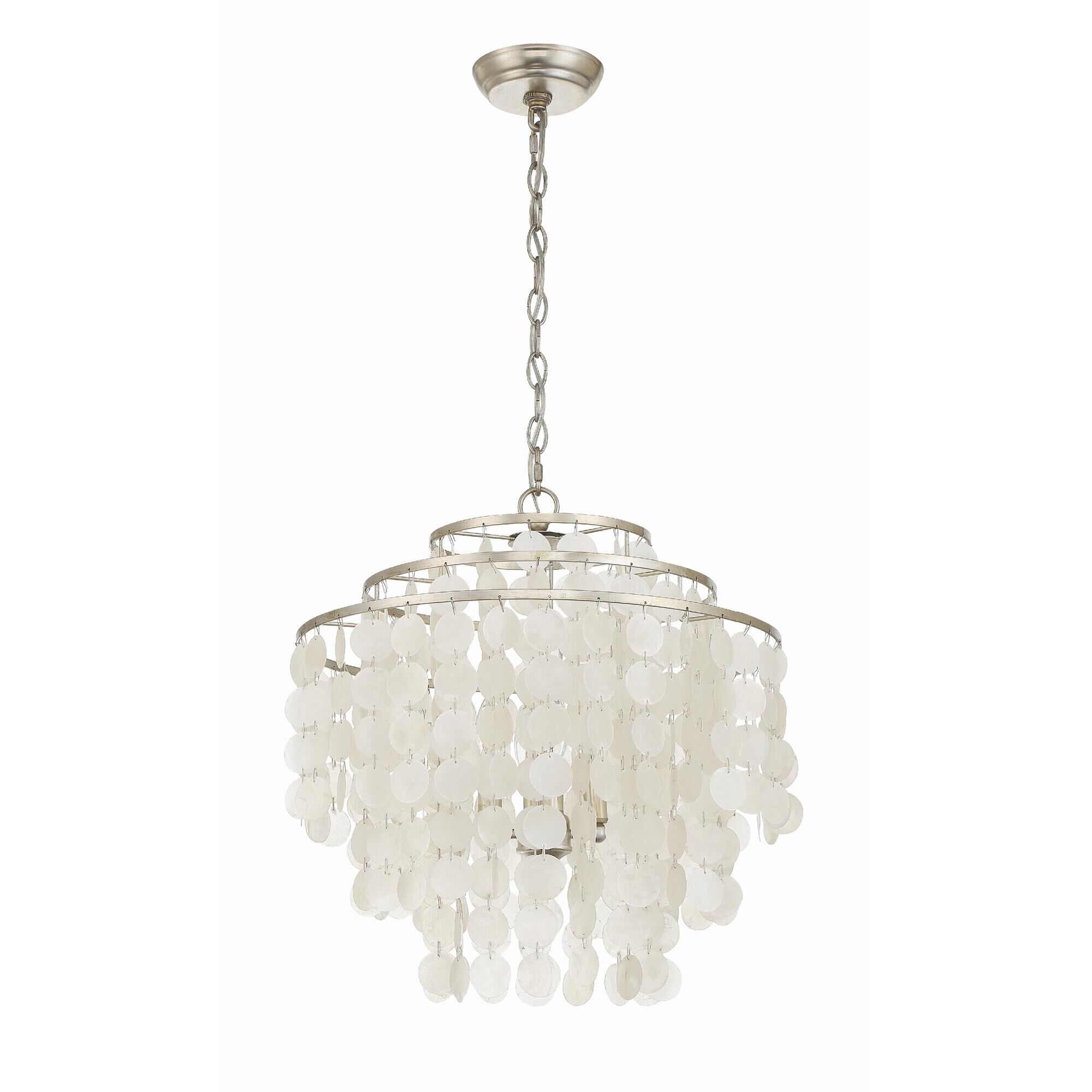 Shown in Antique Silver finish