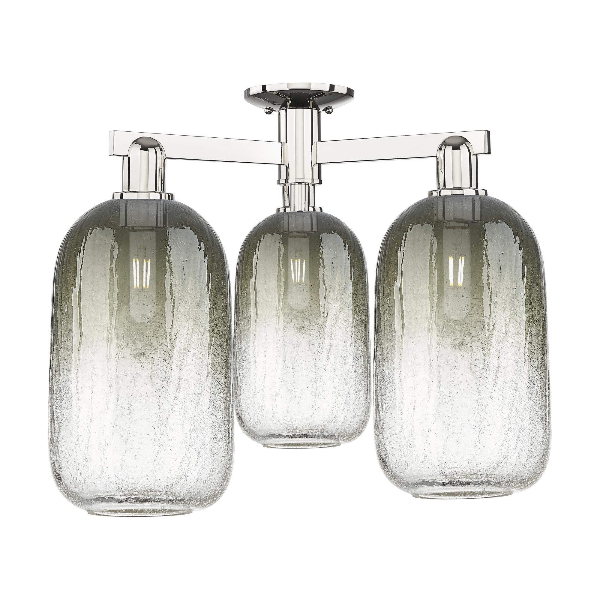 Bruno Marashlian Brookhaven Cloche 25 Inch Semi Flush Mount by Innovations Lighting