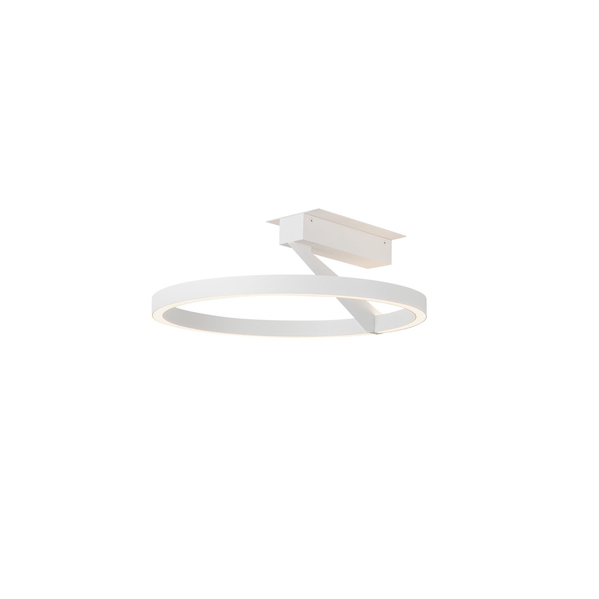 Shown in White finish and Frosted Acrylic Lens glass