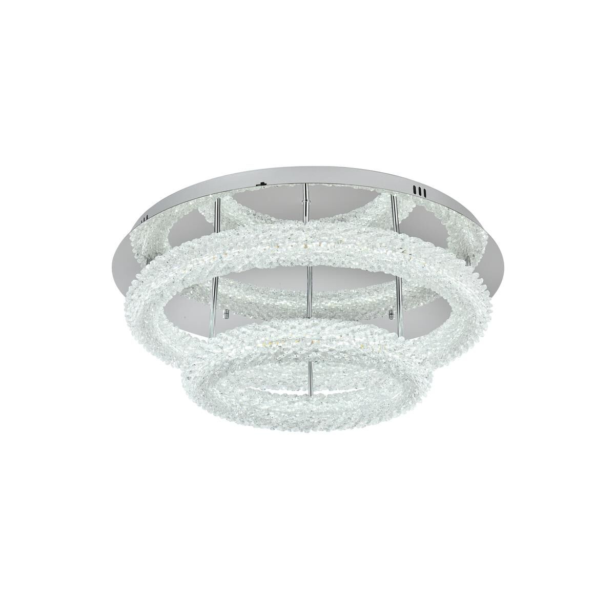 Bowen 26 Inch Semi Flush Mount by Elegant Lighting
