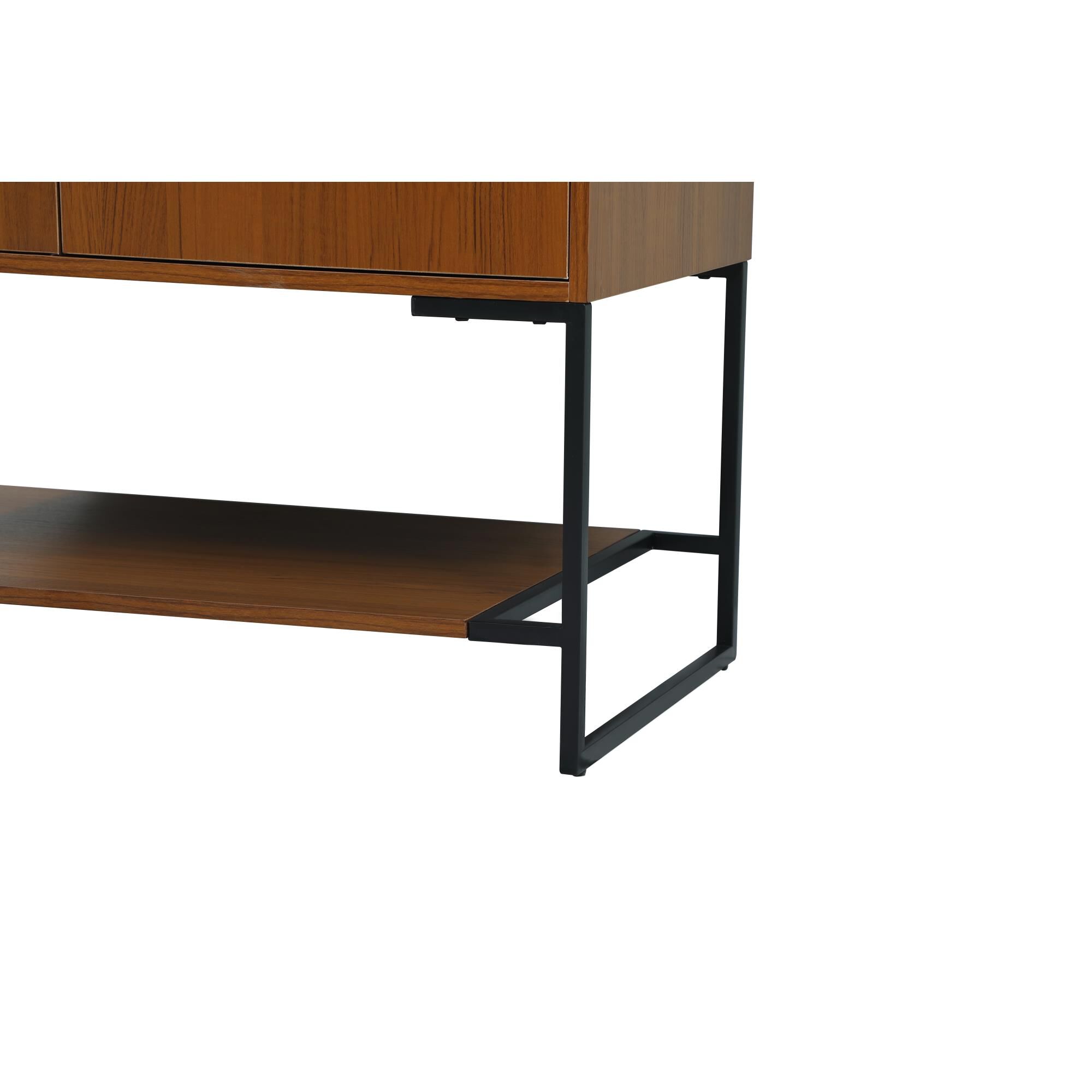 Shown in Teak finish