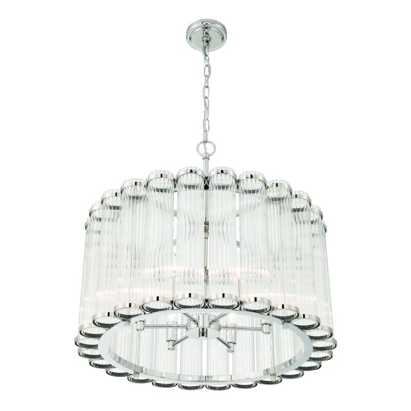 Glasbury Chandelier by Eurofase Lighting