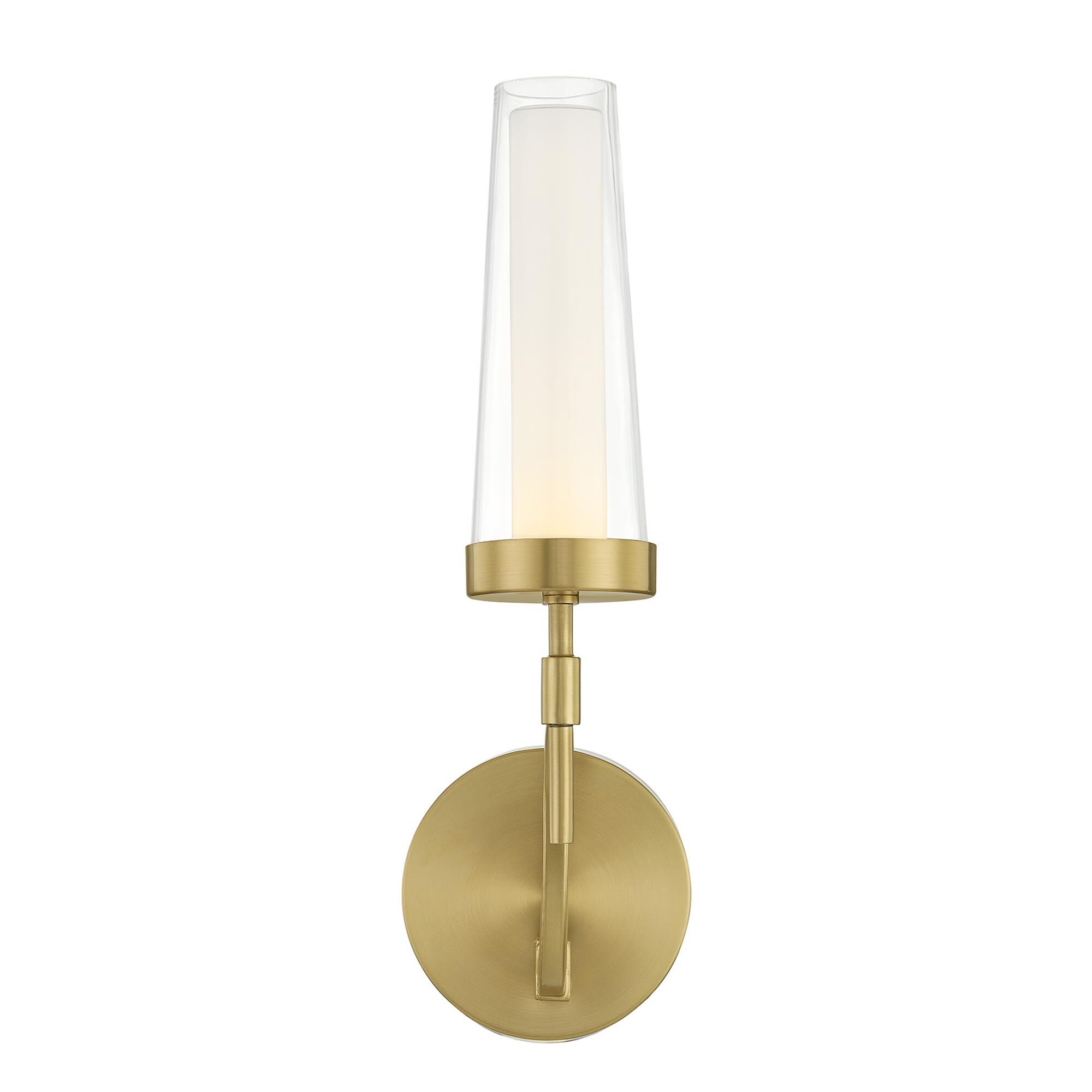 Shown in Warm Brass finish