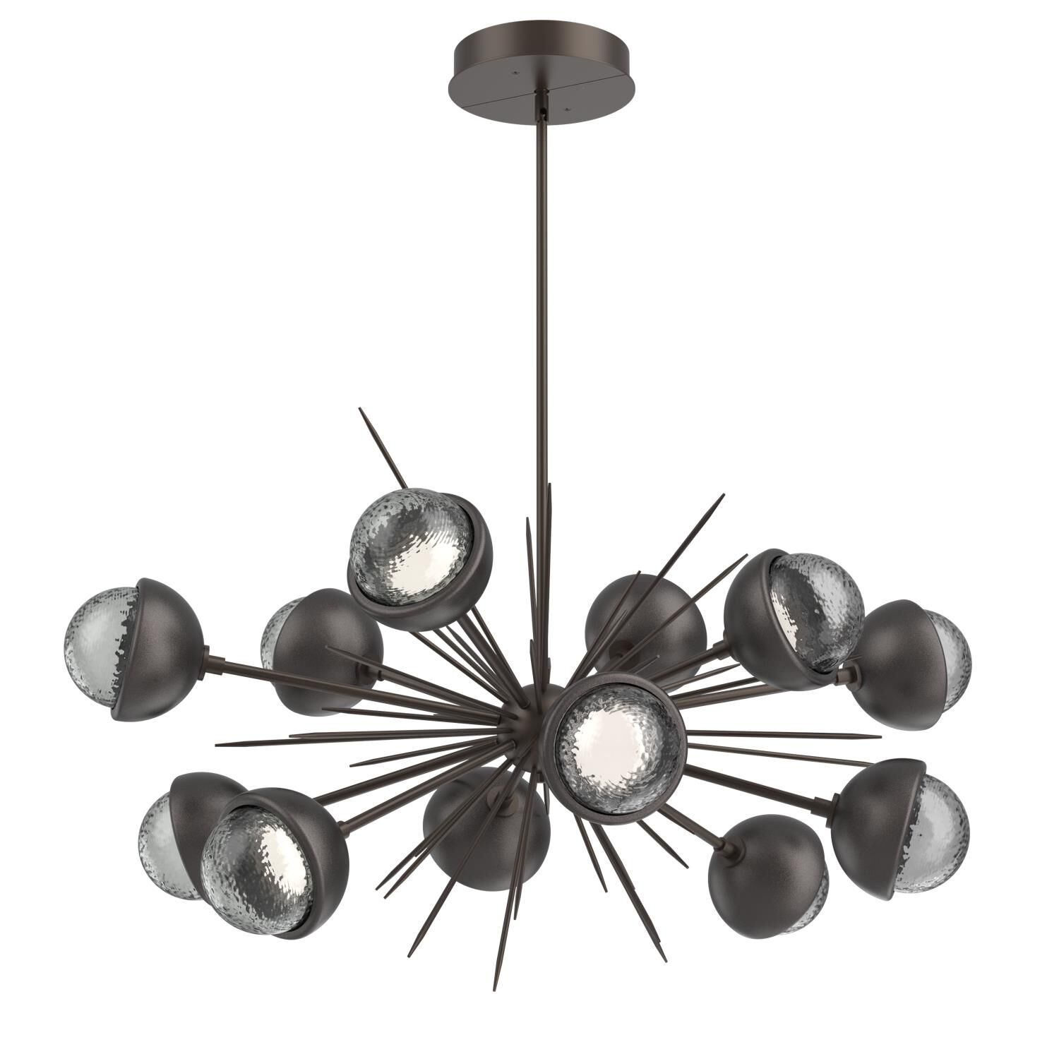 Shown in Flat Bronze finish and Smoke glass and Graphite accent