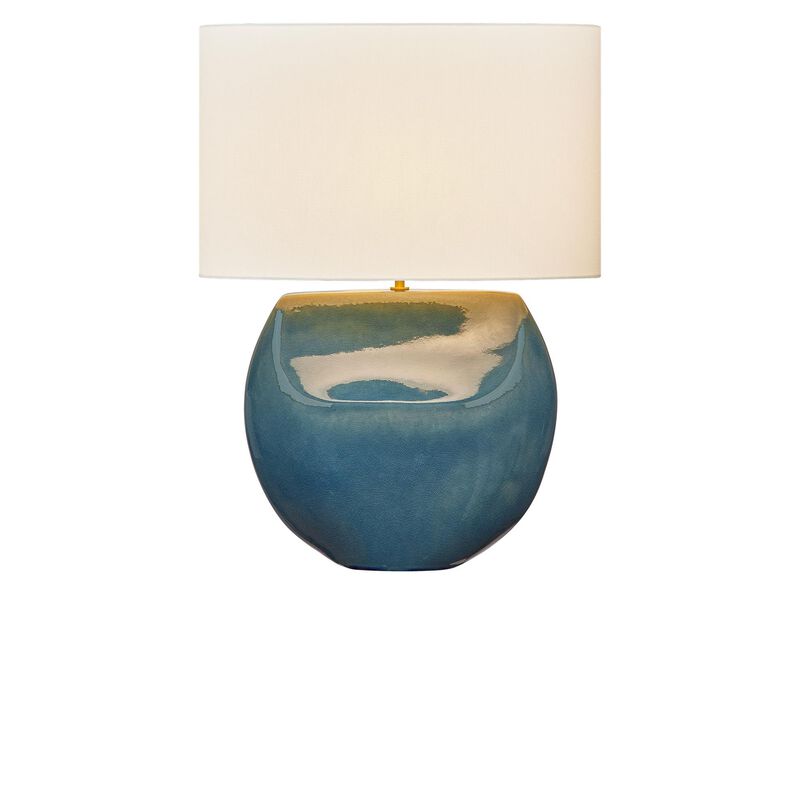 Hable Pente Medium Table Lamp by Visual Comfort Studio