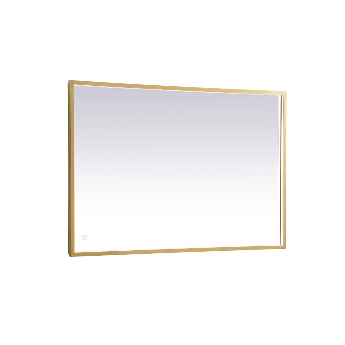 Pier LED Lighted Mirror by Elegant Decor