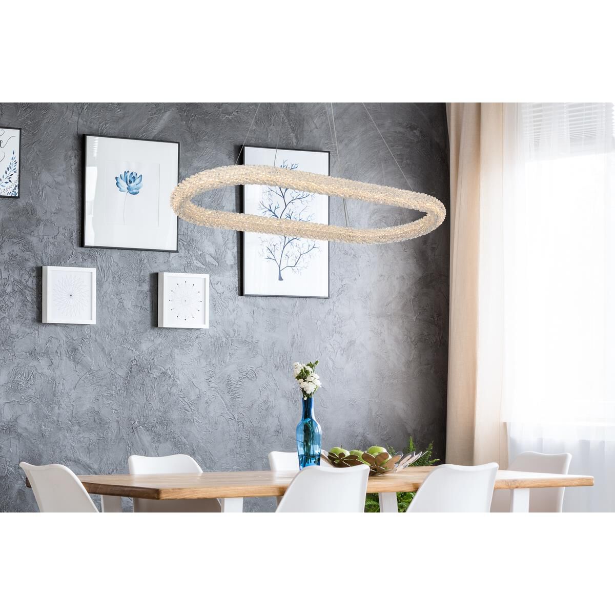 Bowen 42 Inch Linear Suspension Light by Elegant Lighting