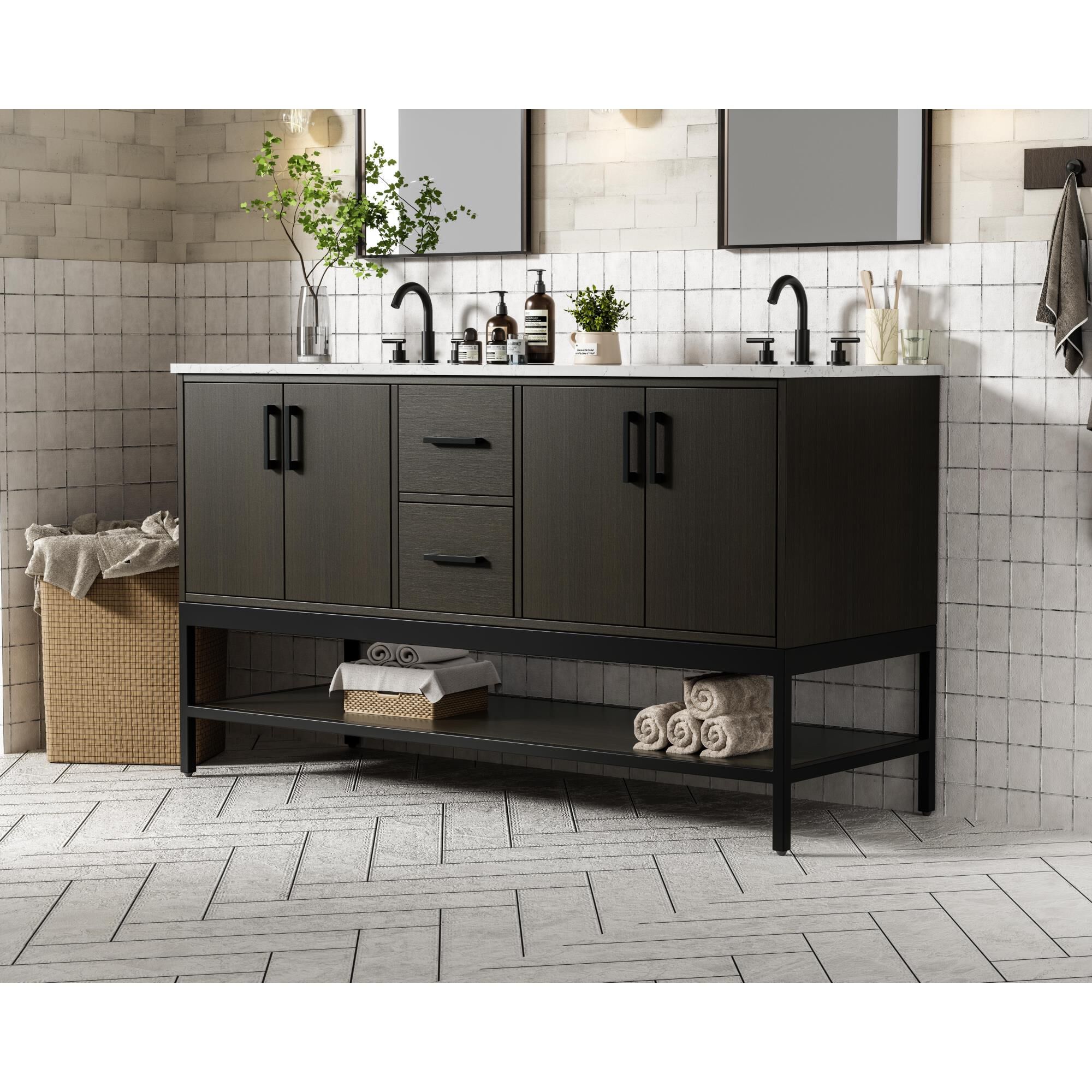 Lennox 0 Inch Bath Vanity by Elegant Dcor