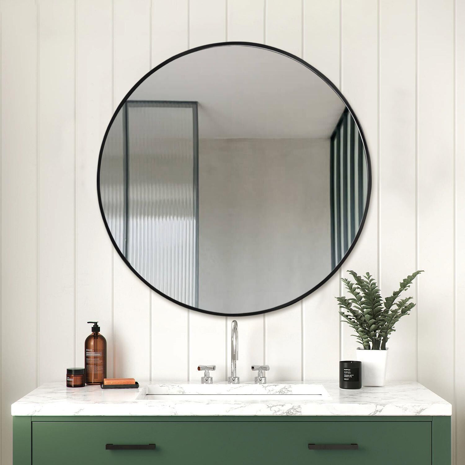 Shown in Black finish