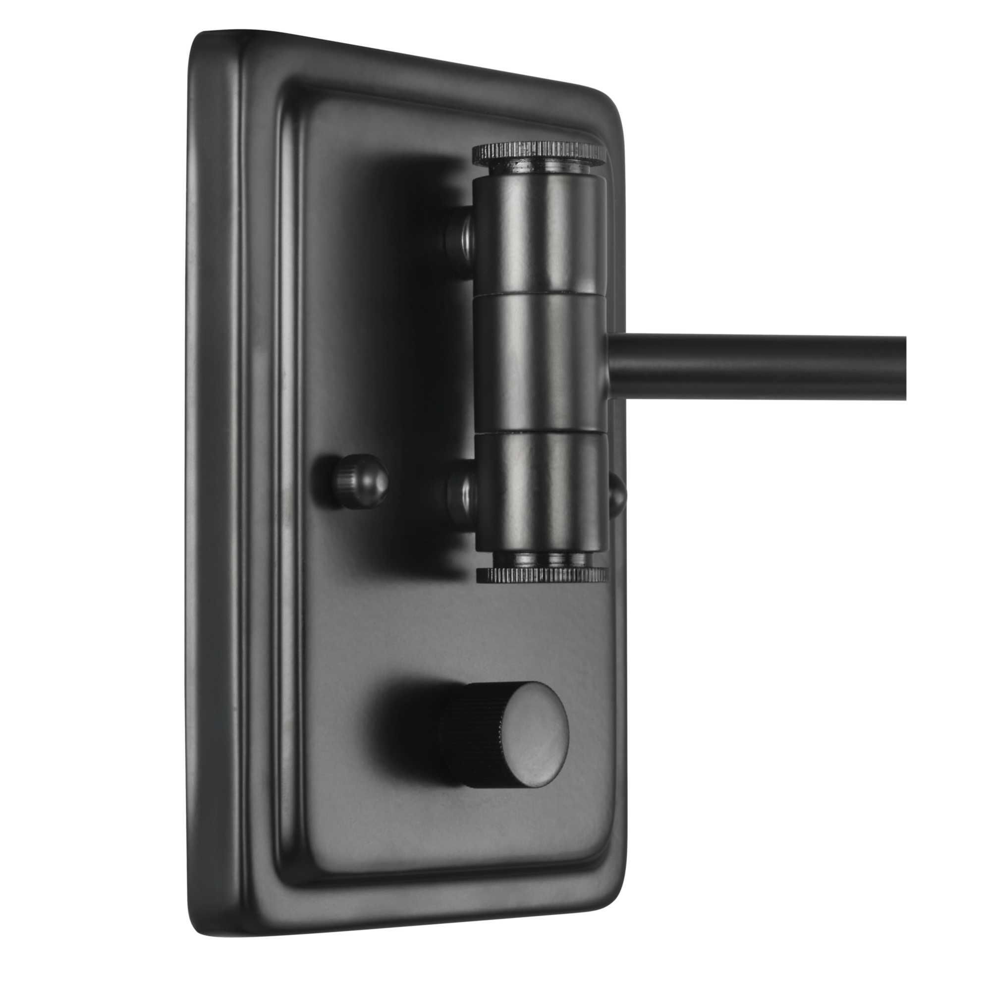 Shown in Matte Black finish and Black glass