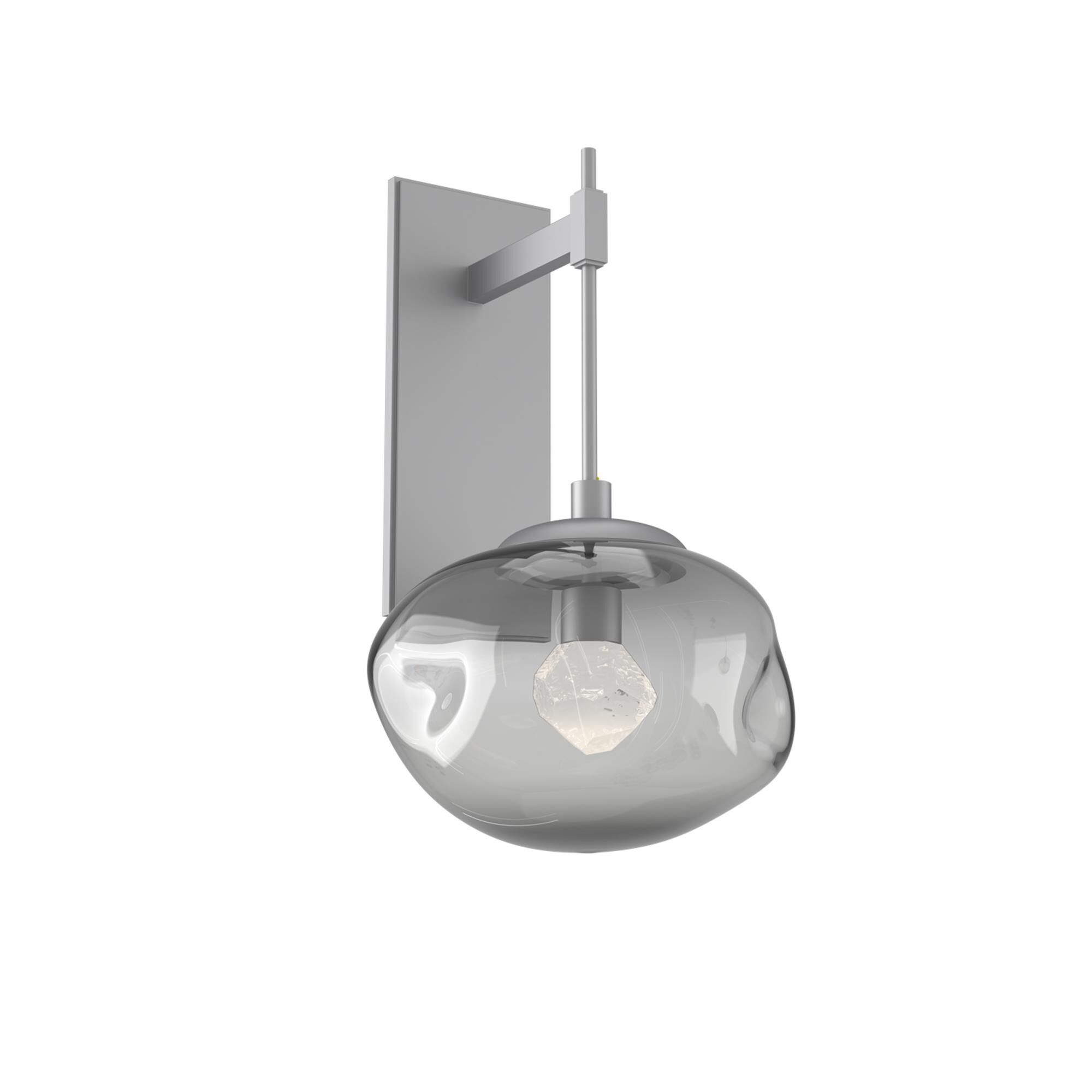 Shown in Classic Silver finish and Zircon Inner And Smoke Outer glass