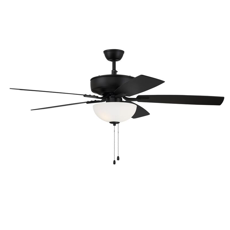 Pro Plus 52 Inch Ceiling Fan with Light Kit by Craftmade