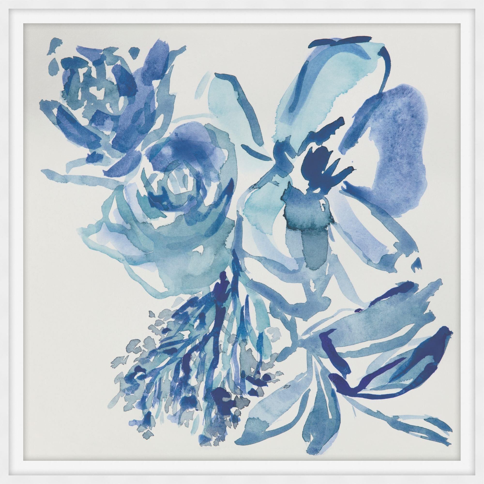 Bright-Eyed Blooms Print by LEVEL57