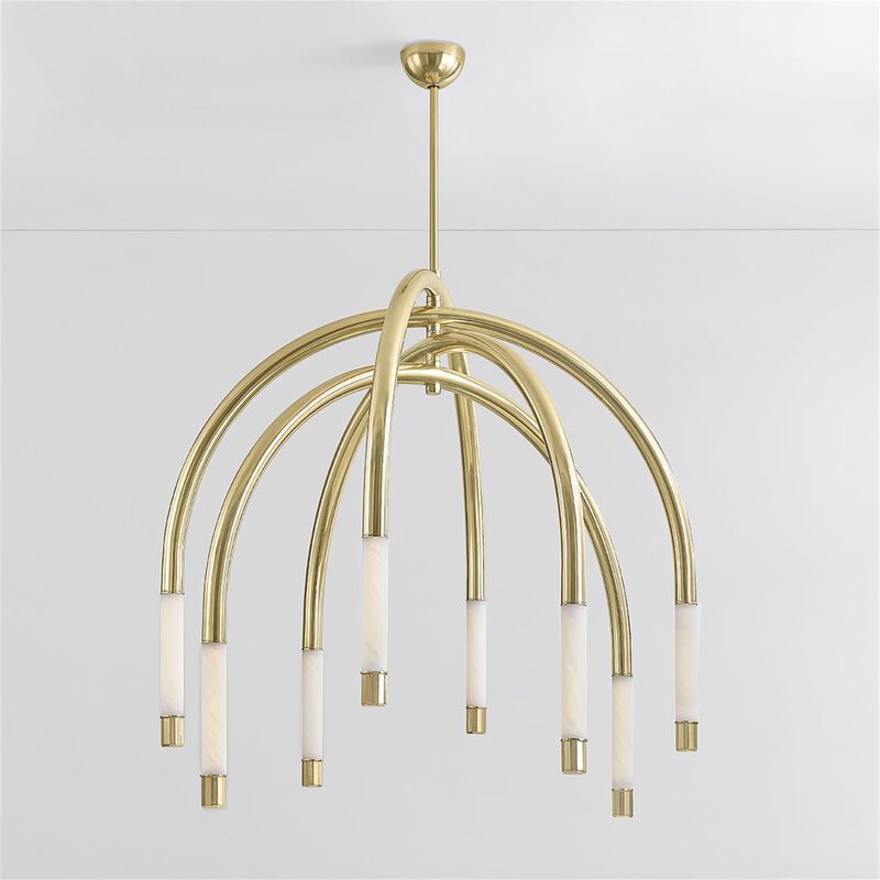 Noz Nozawa Zeme 47.75 Inch Chandelier by Corbett Lighting