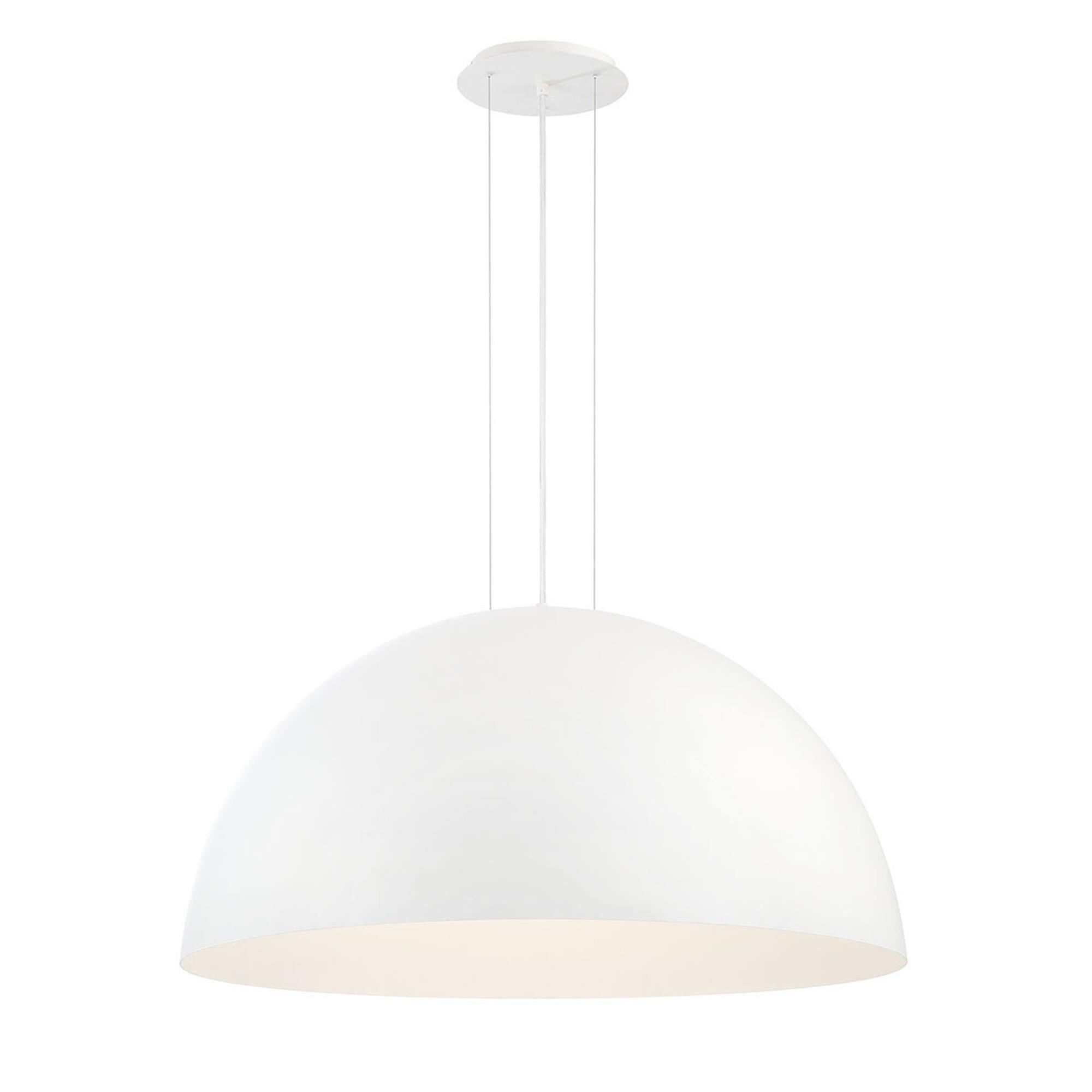 Shown in White finish and White Steel shade