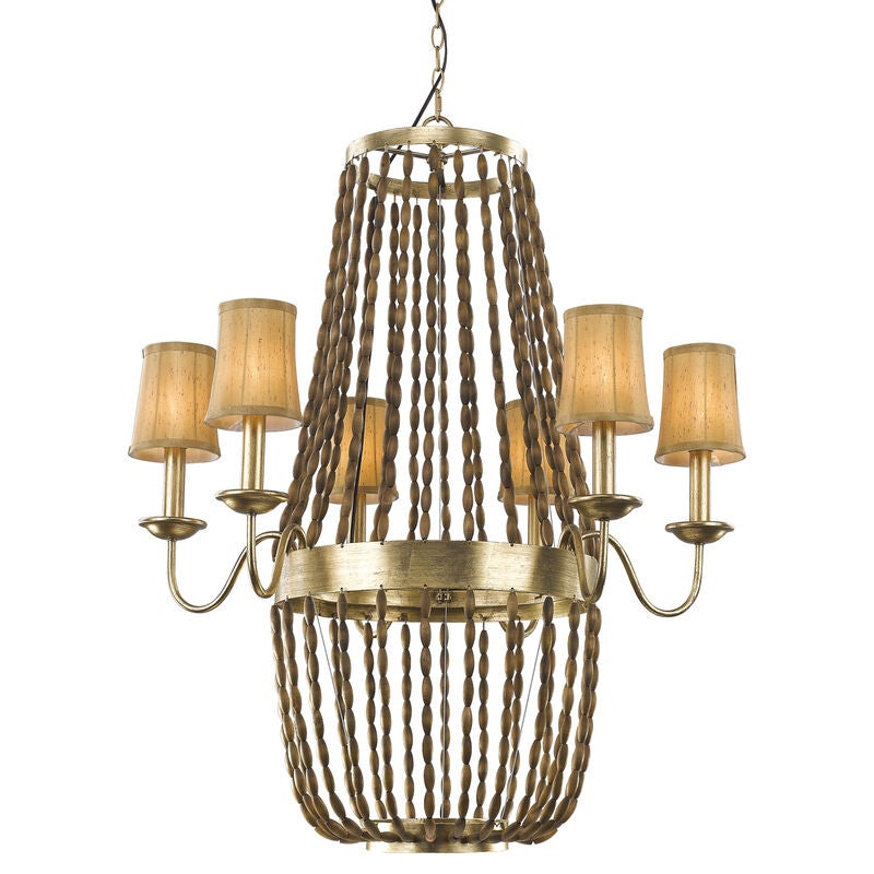 Anastasia 33 Inch 6 Light Chandelier by Acclaim Lighting