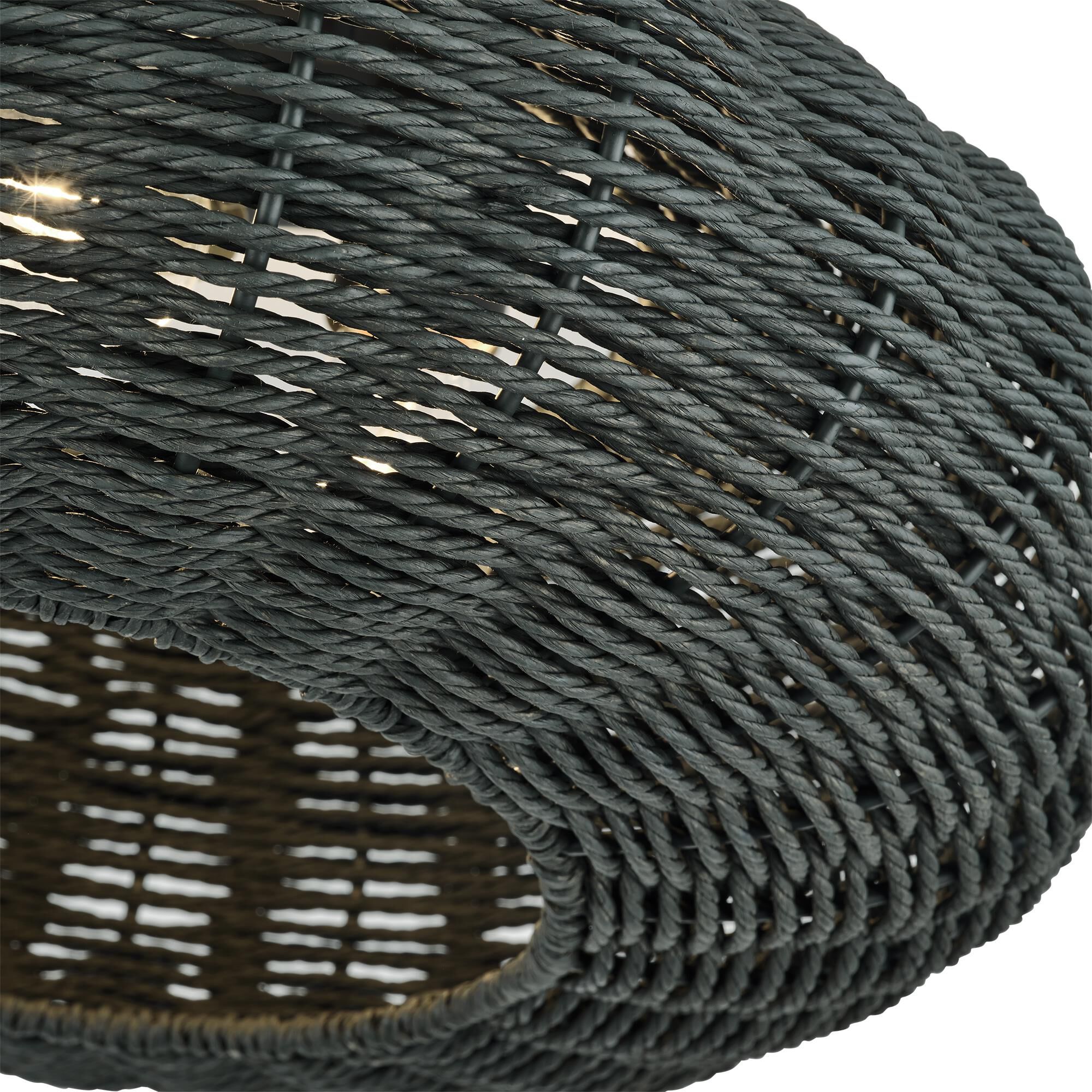 Deluna 18 Inch Semi Flush Mount by Livex Lighting