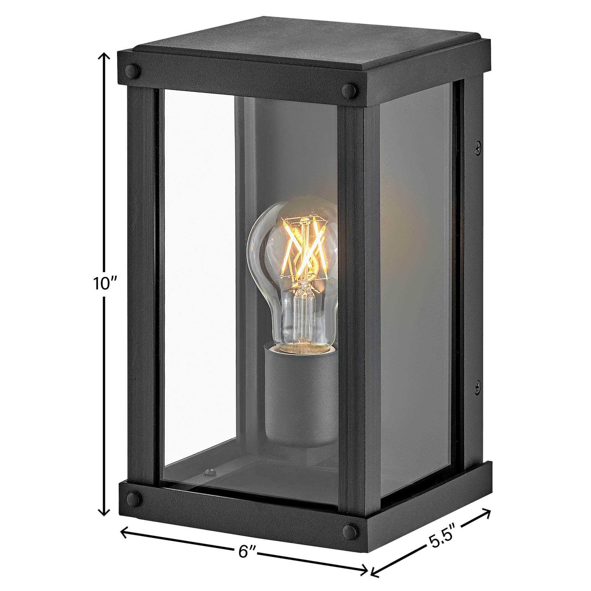 Hinkley Lighting Beckham 10 Inch Tall LED Outdoor Wall Light