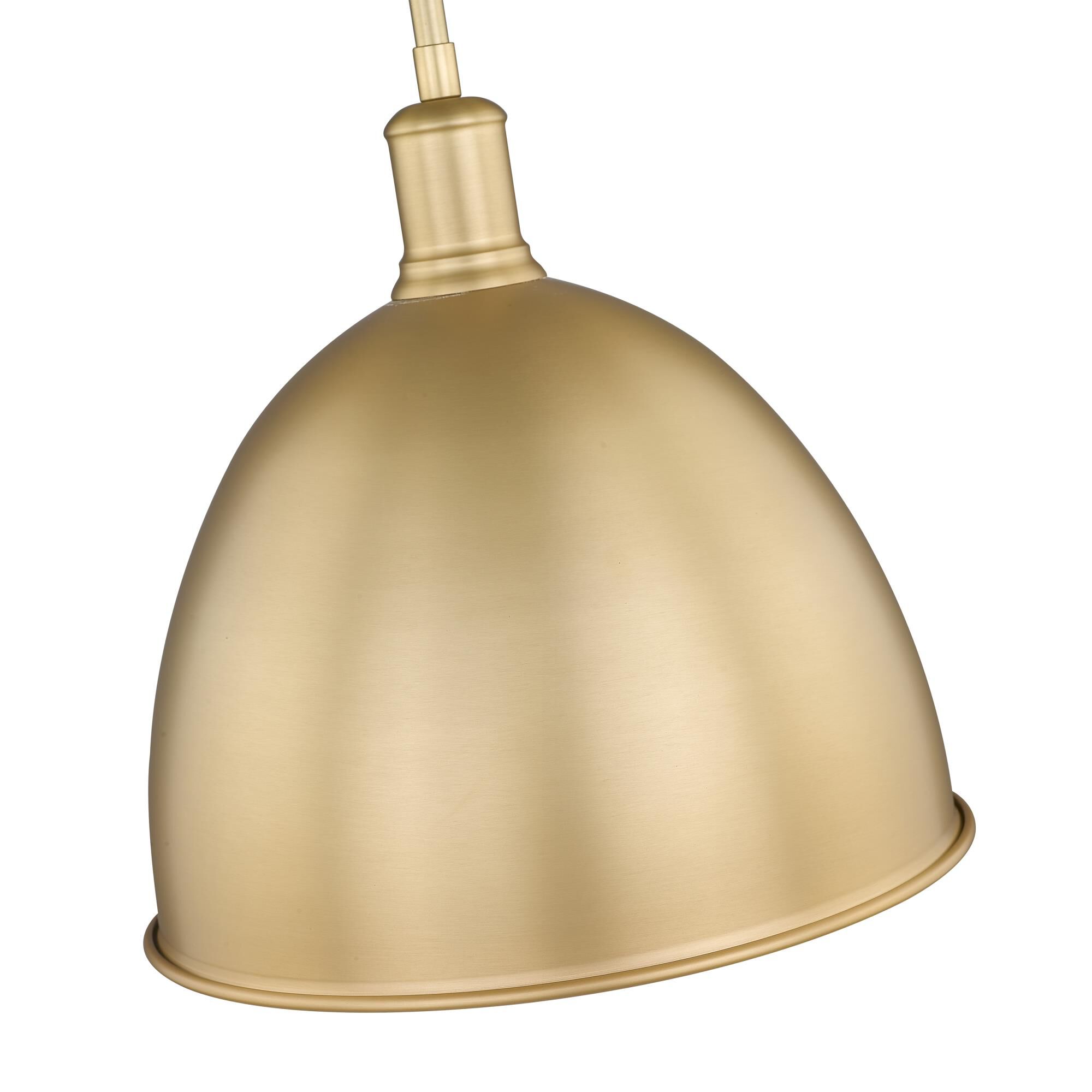Shown in Classic Brass finish and Classic Brass shade