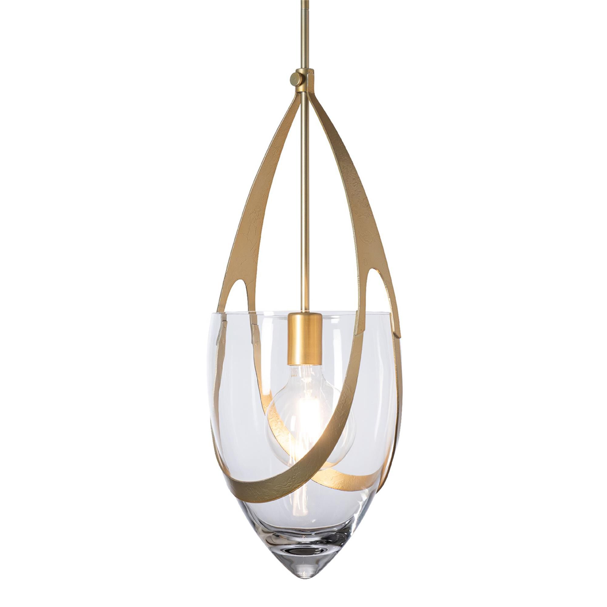 Shown in Modern Brass finish