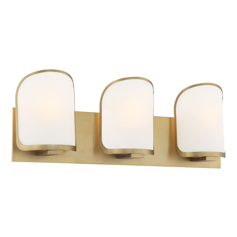 Bishop Crossing Bath 24 Inch 3 Light Bath Vanity Light by Minka Lavery