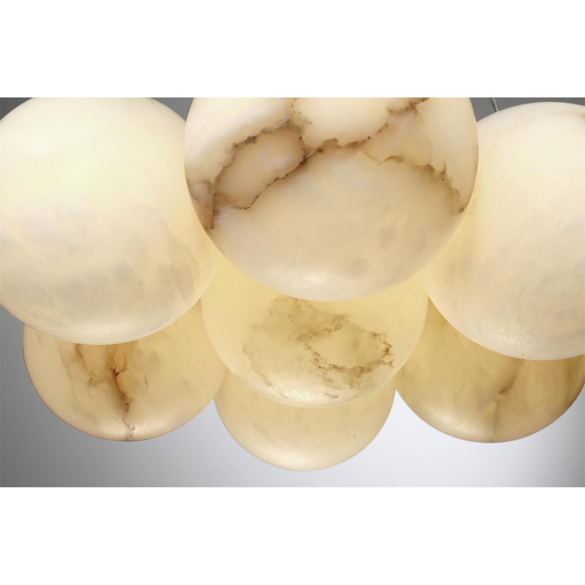 Shown in Gold finish and White Alabaster shade