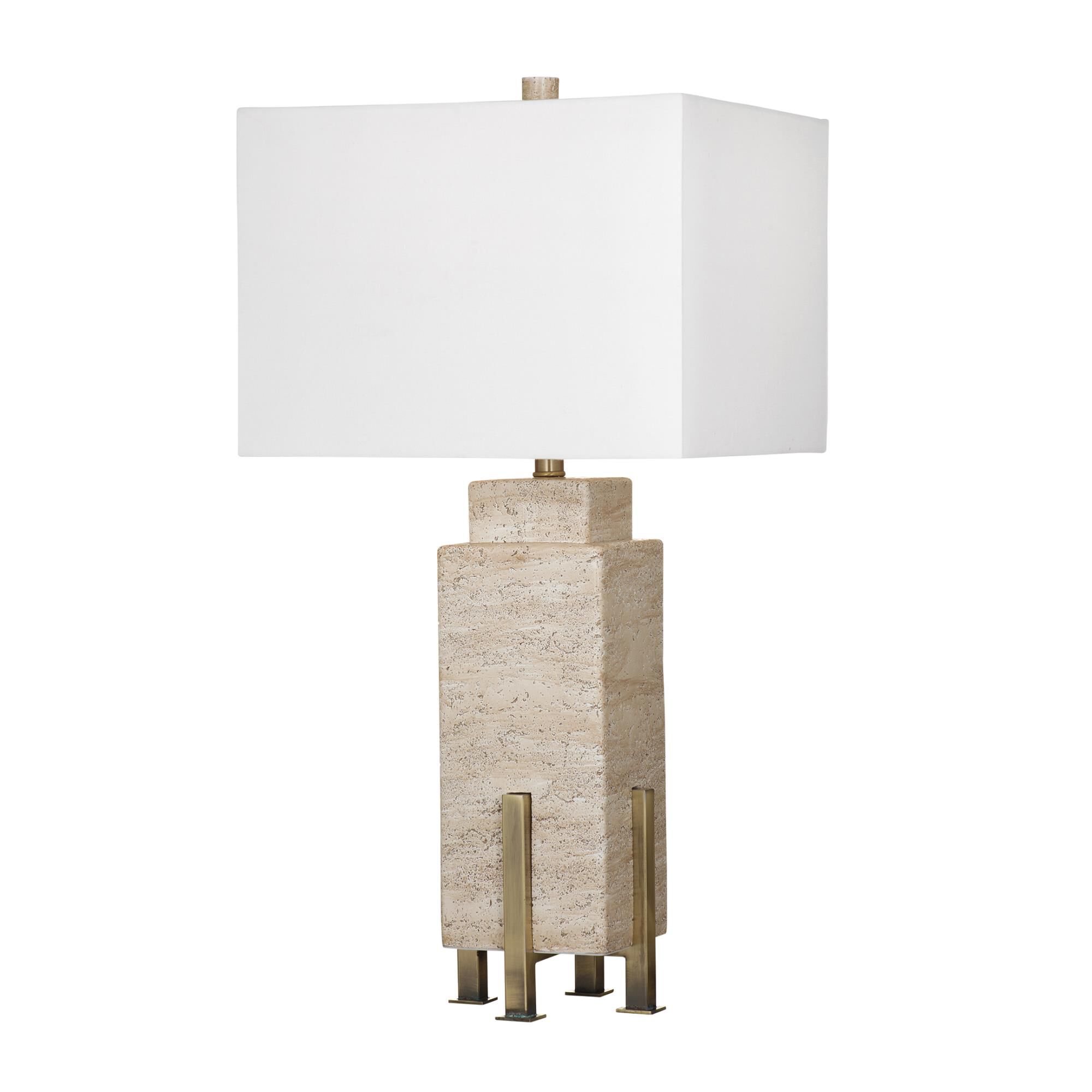 Iris 31 Inch Table Lamp by Bassett Mirror Company