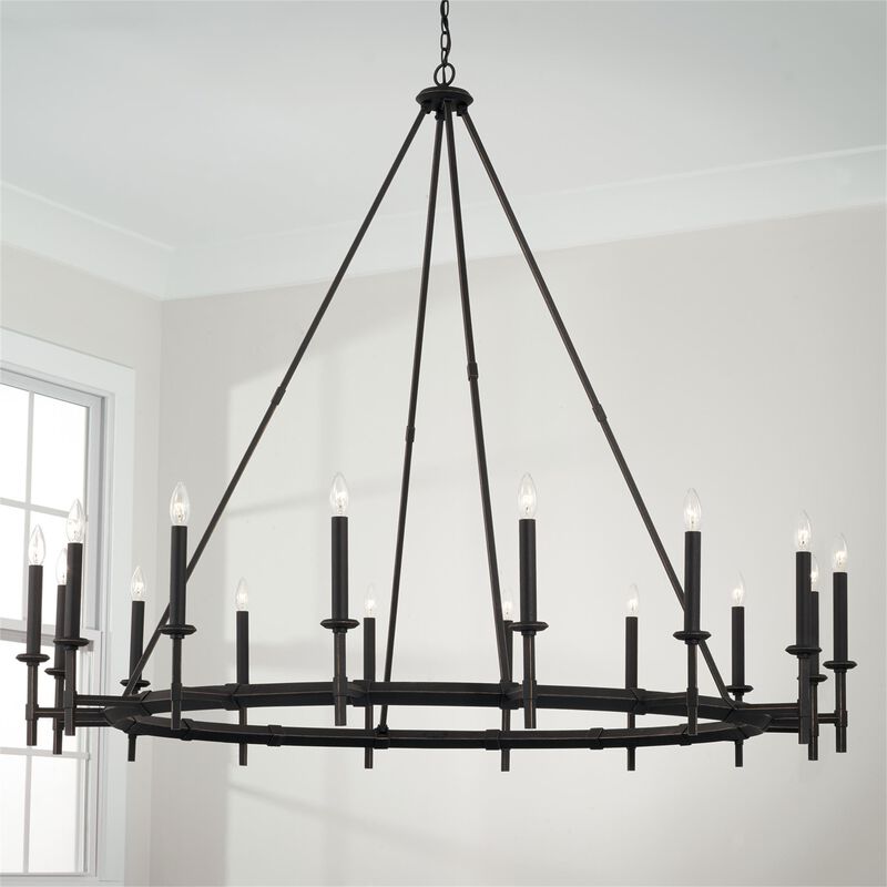 Ogden 60 Inch 16 Light Chandelier by Capital Lighting Fixture Company