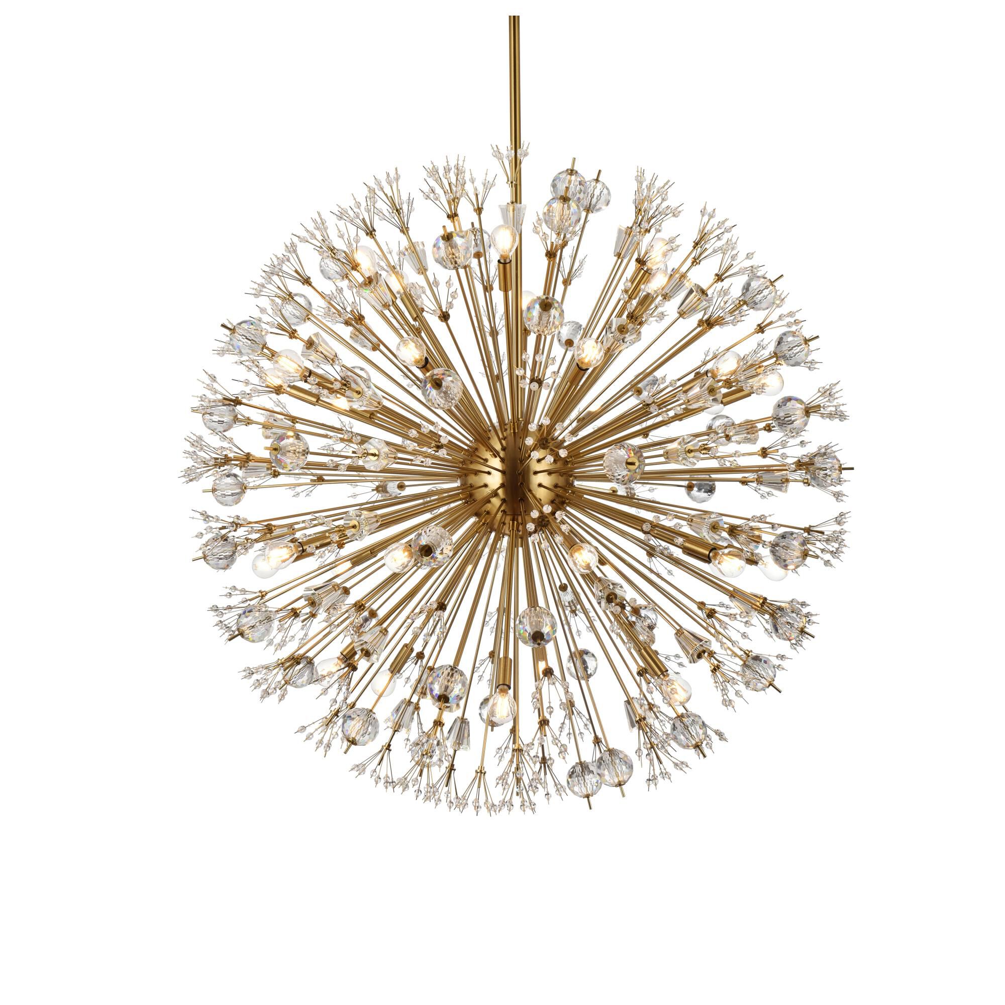 Vera 44 Inch Large Pendant by Elegant Lighting