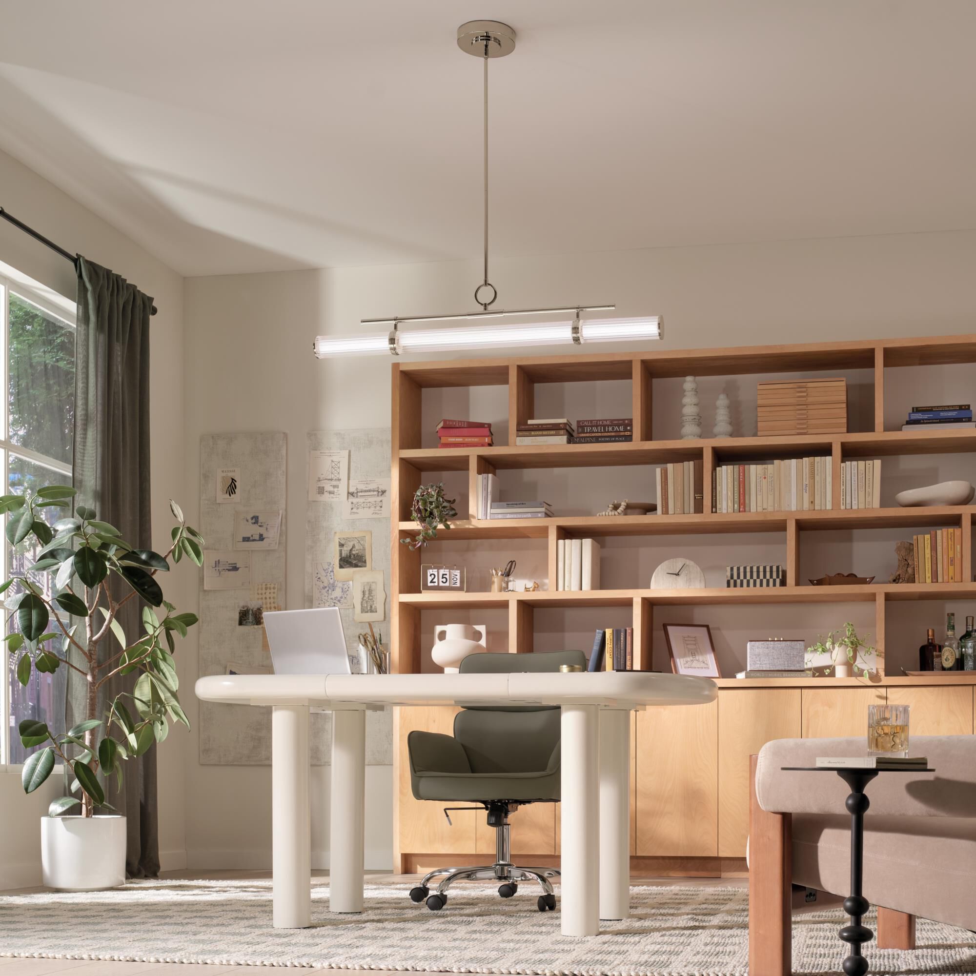 Riven 48 Inch Linear Suspension Light by Kichler Lighting