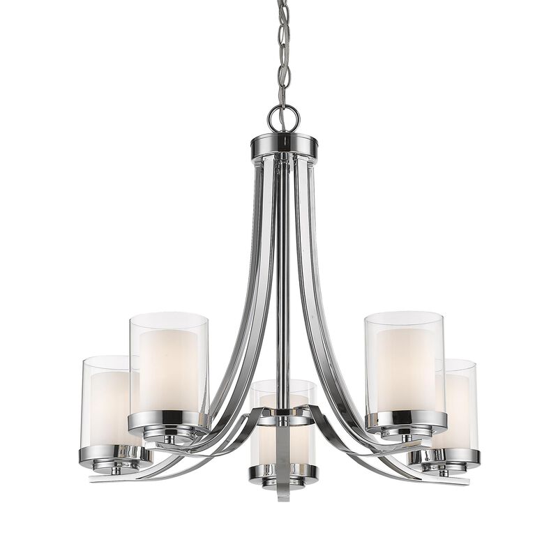 Willow 25 Inch 5 Light Chandelier by Z-Lite