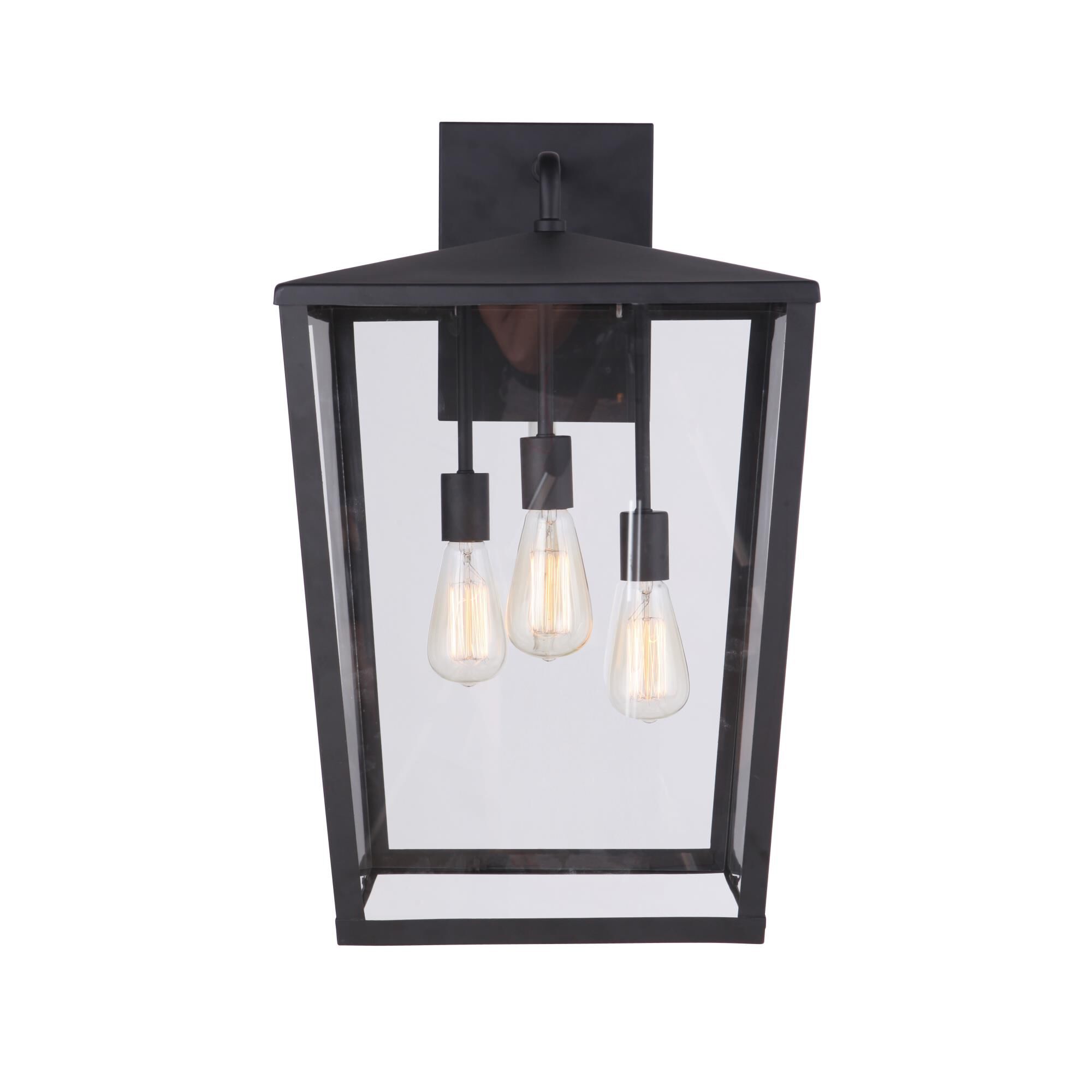 Olsen 24 Inch Tall 3 Light Outdoor Wall Light by Craftmade