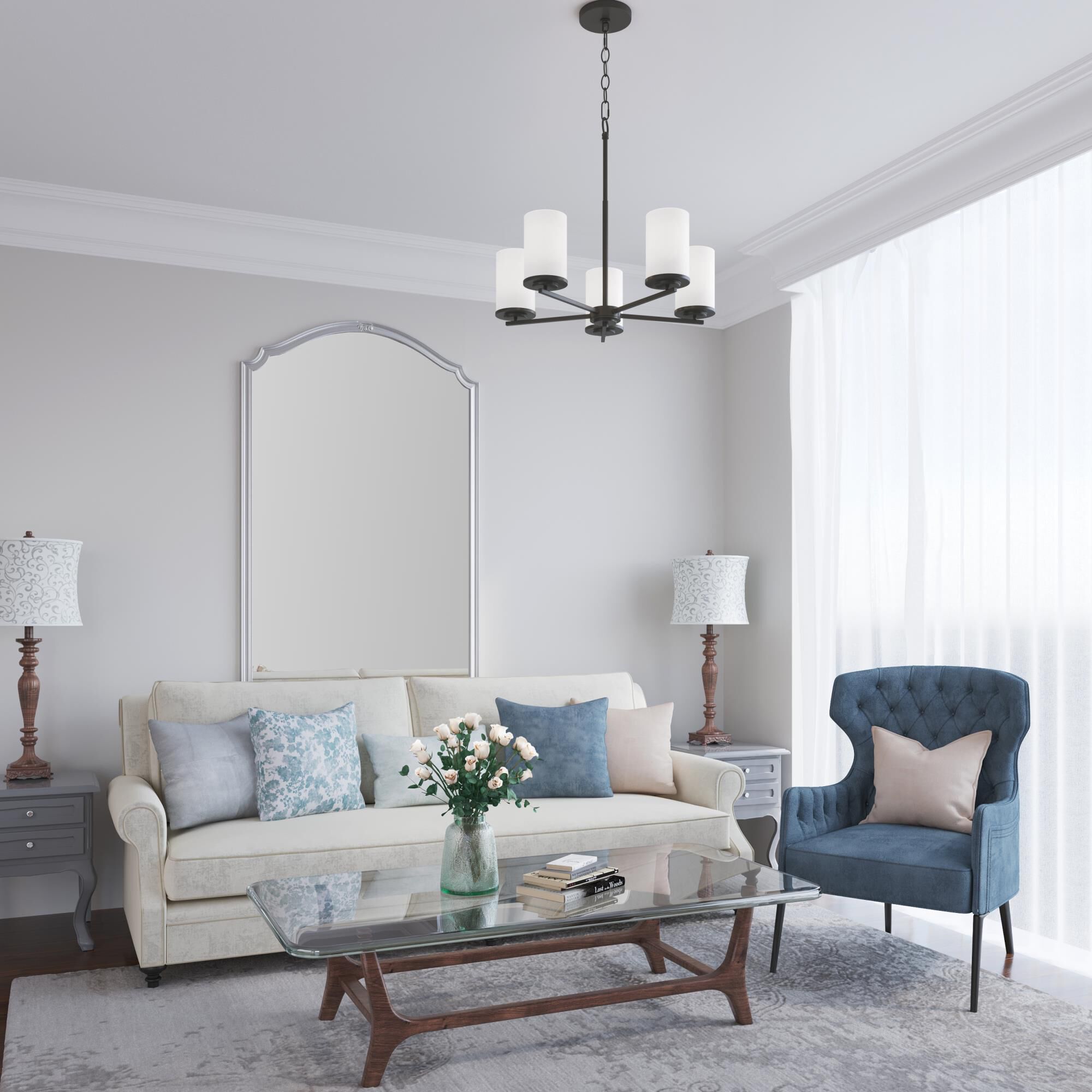 Verlana 24 Inch Chandelier by Millenium Lighting