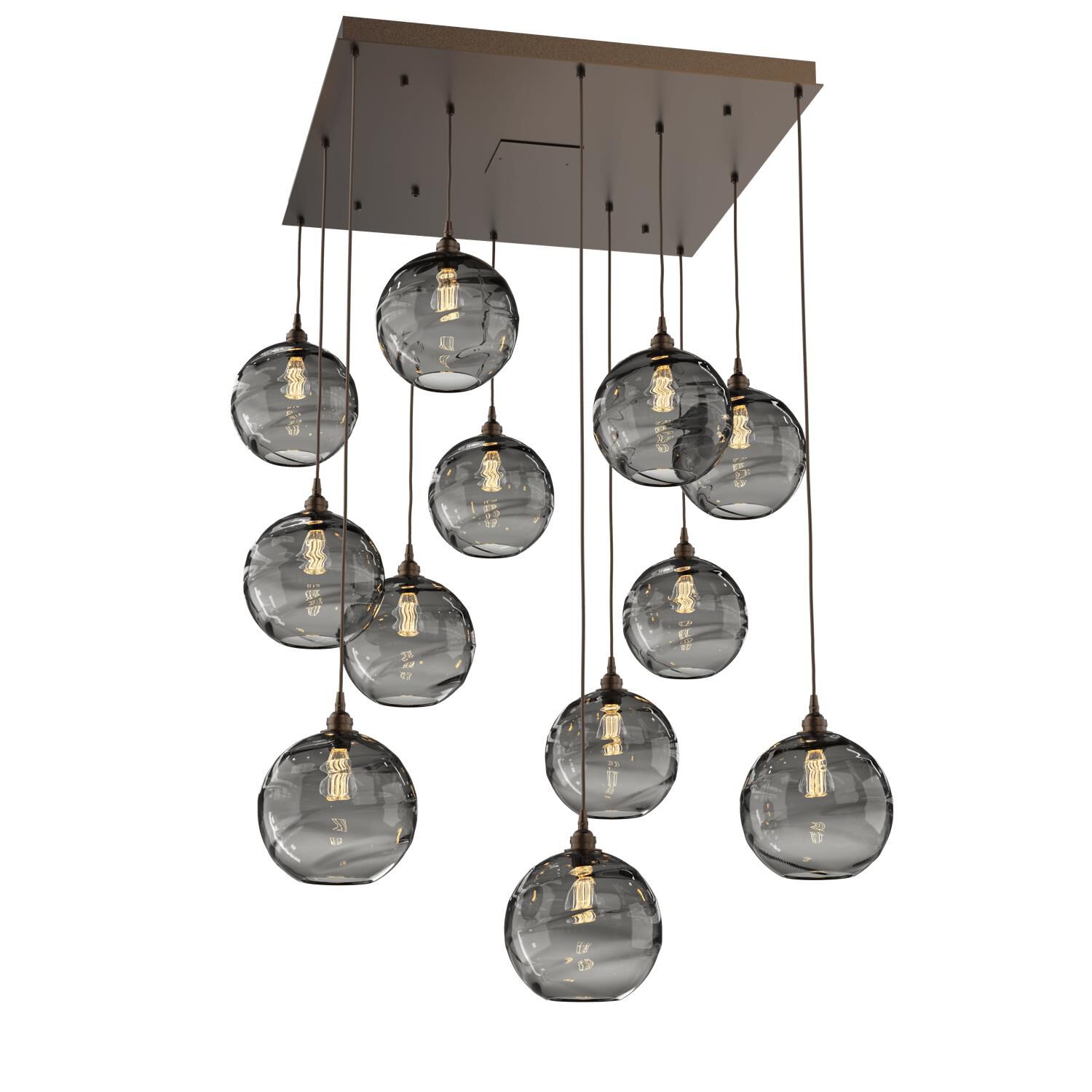 Terra 36 Inch 12 Light Multi Light Pendant by Hammerton Studio