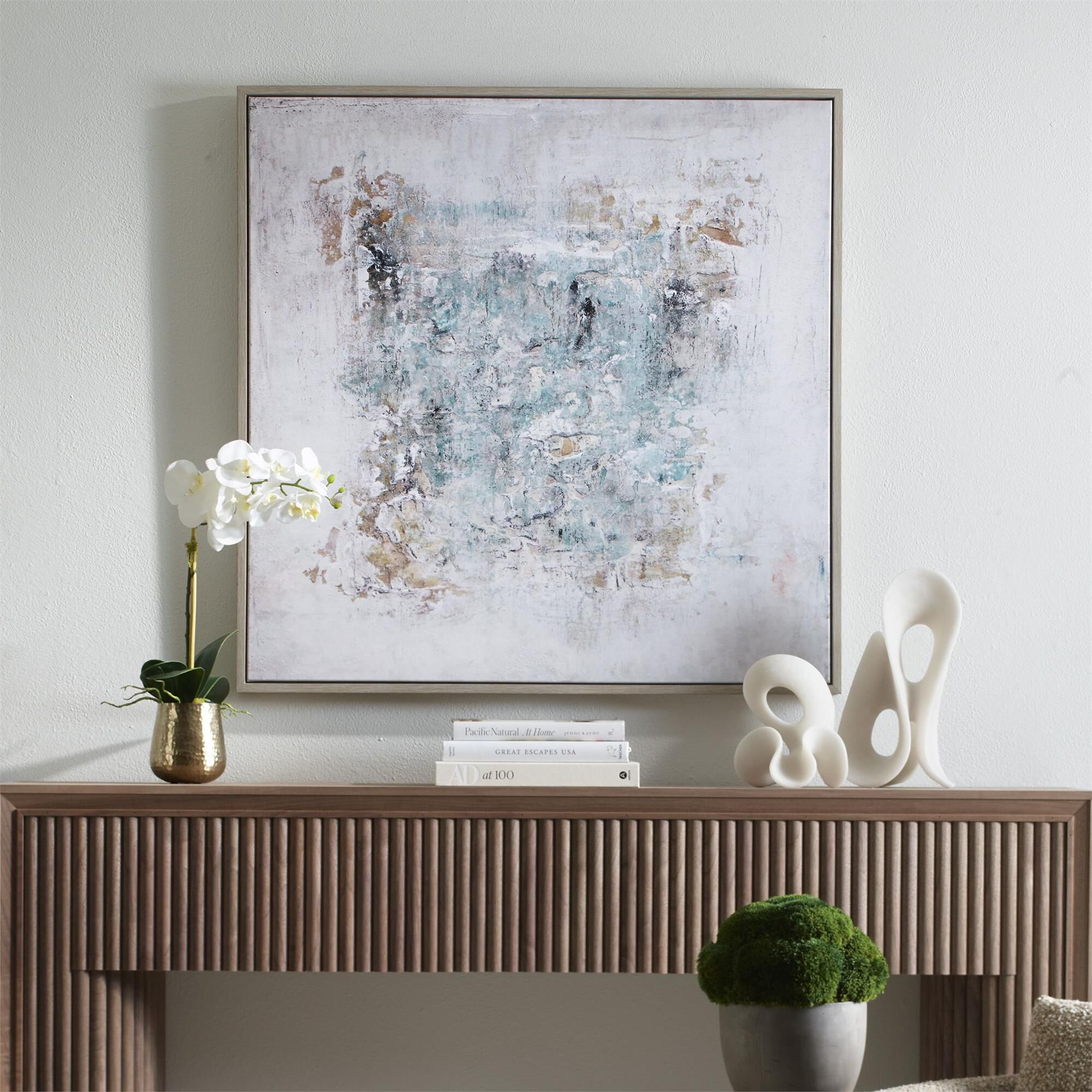 Uttermost Find Me Here Abstract Framed Canvas Art Painting by Uttermost