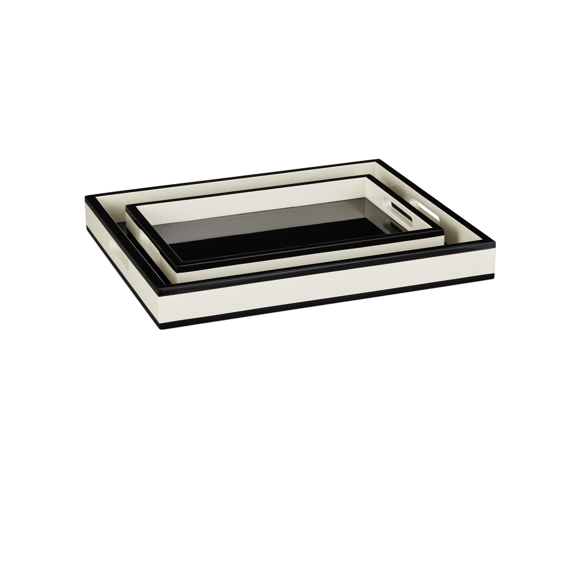 Shown in Ivory and Black finish