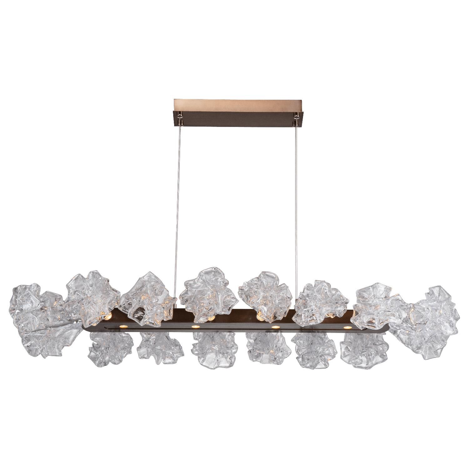 Blossom 48 Inch 20 Light LED Linear Suspension Light by Hammerton Studio