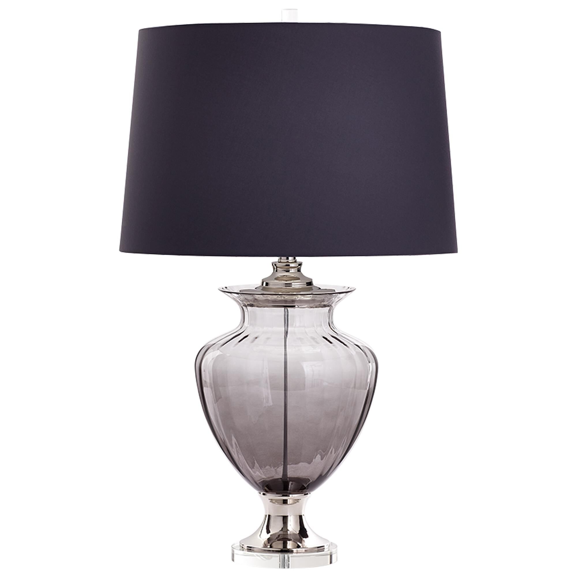 Shown in Grey finish and Grey Fabric shade