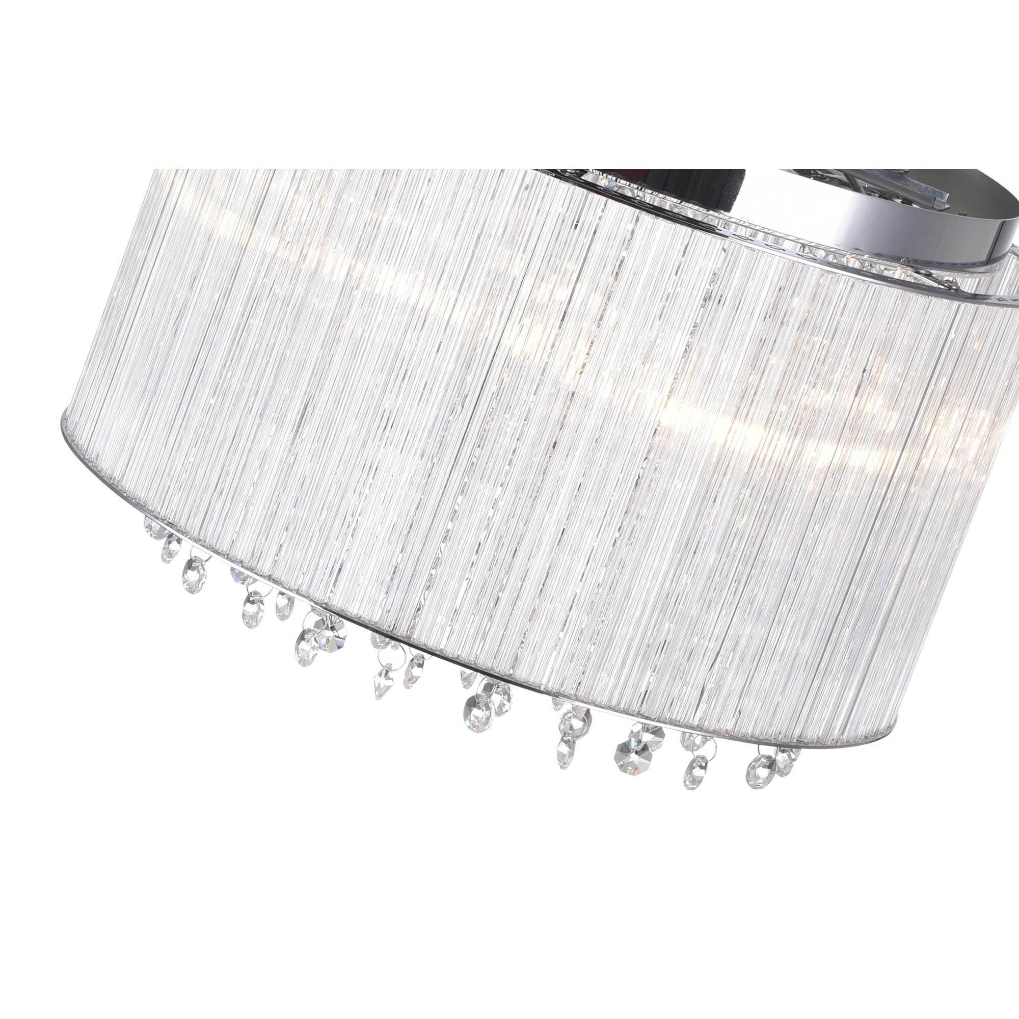 Spring Morning 14 Inch 6 Light Flush Mount by CWI Lighting