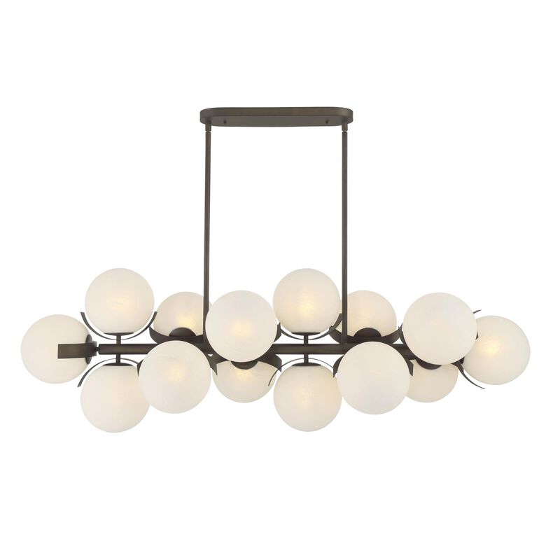 Vino 18 Inch Linear Suspension Light by Metropolitan Lighting