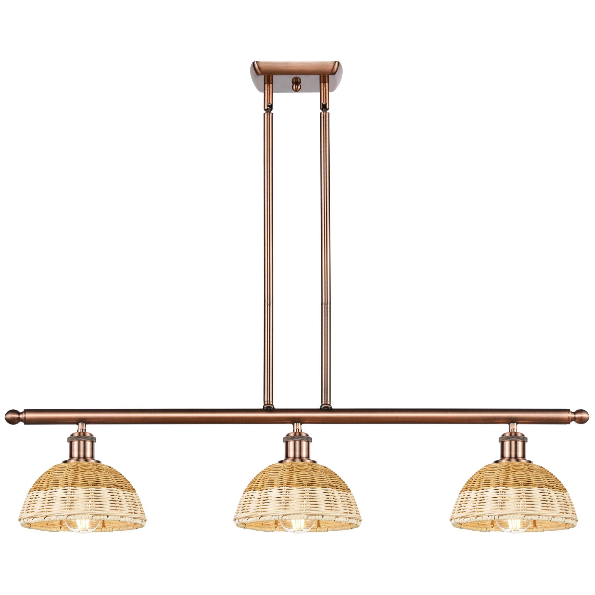 Bruno Marashlian Bristol Natural II 36 Inch Linear Suspension Light by Innovations Lighting