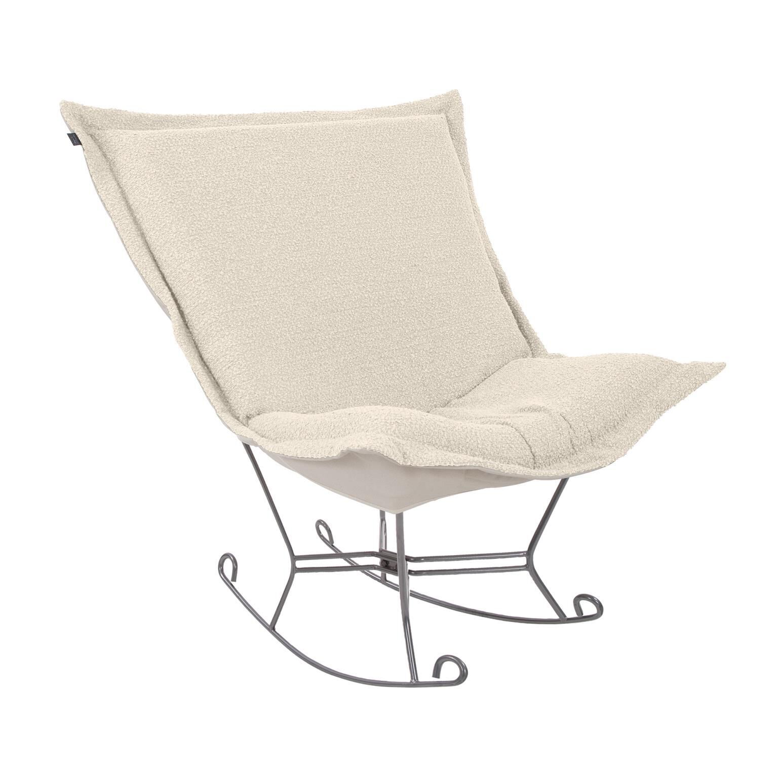 The Barbet Puff Accent Chair by Howard Elliott Collection