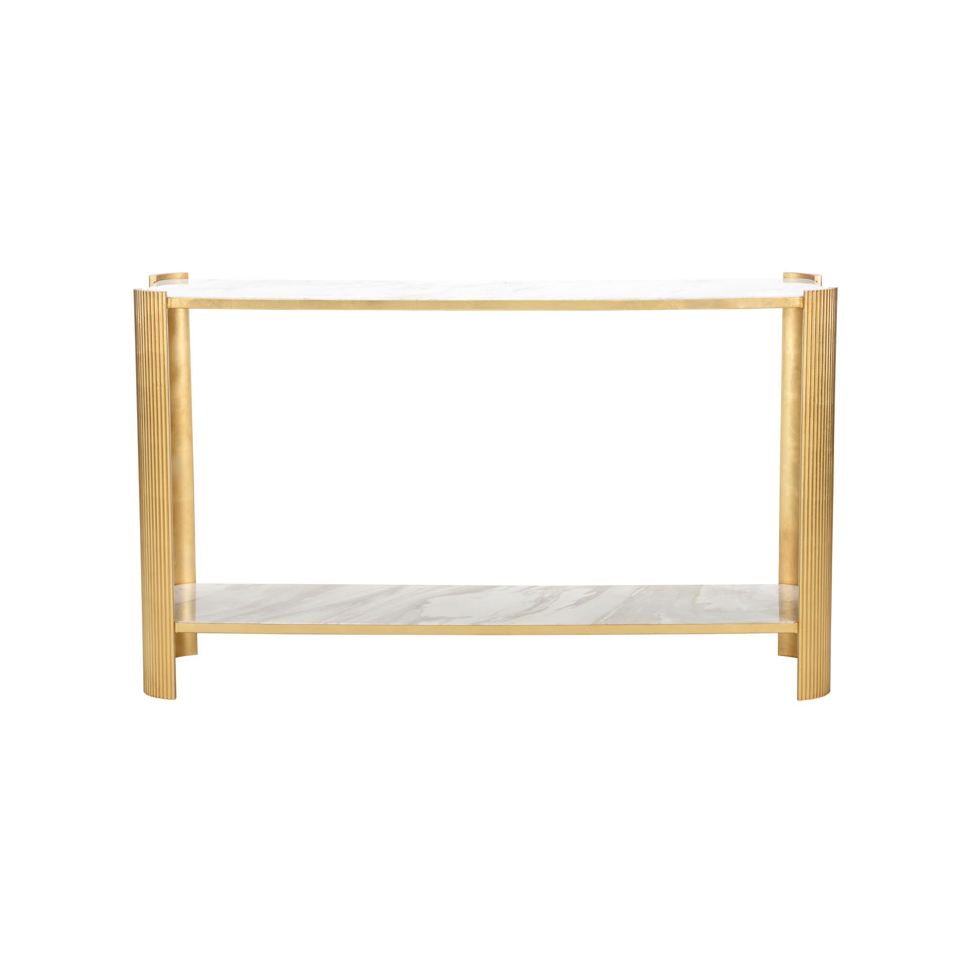 Shown in Gold, White and Cream finish