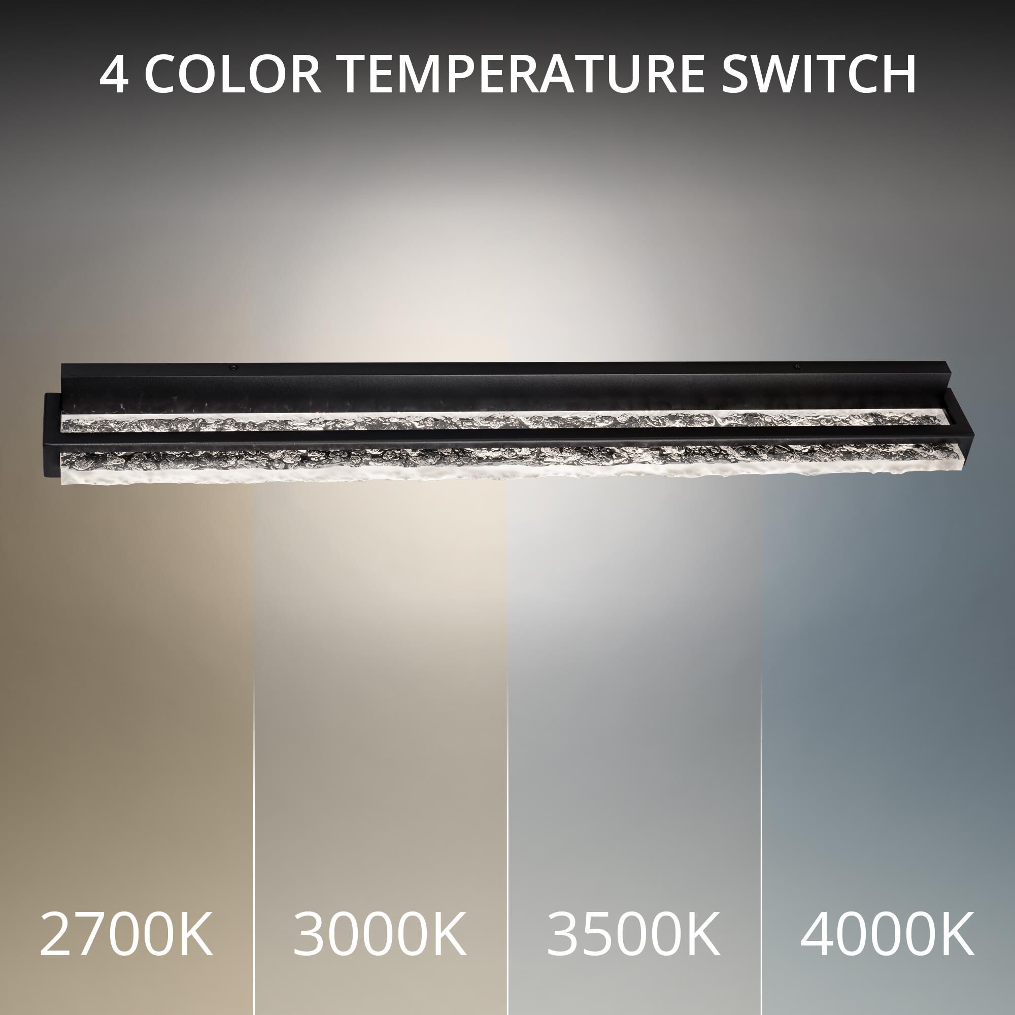 Shown in Black finish