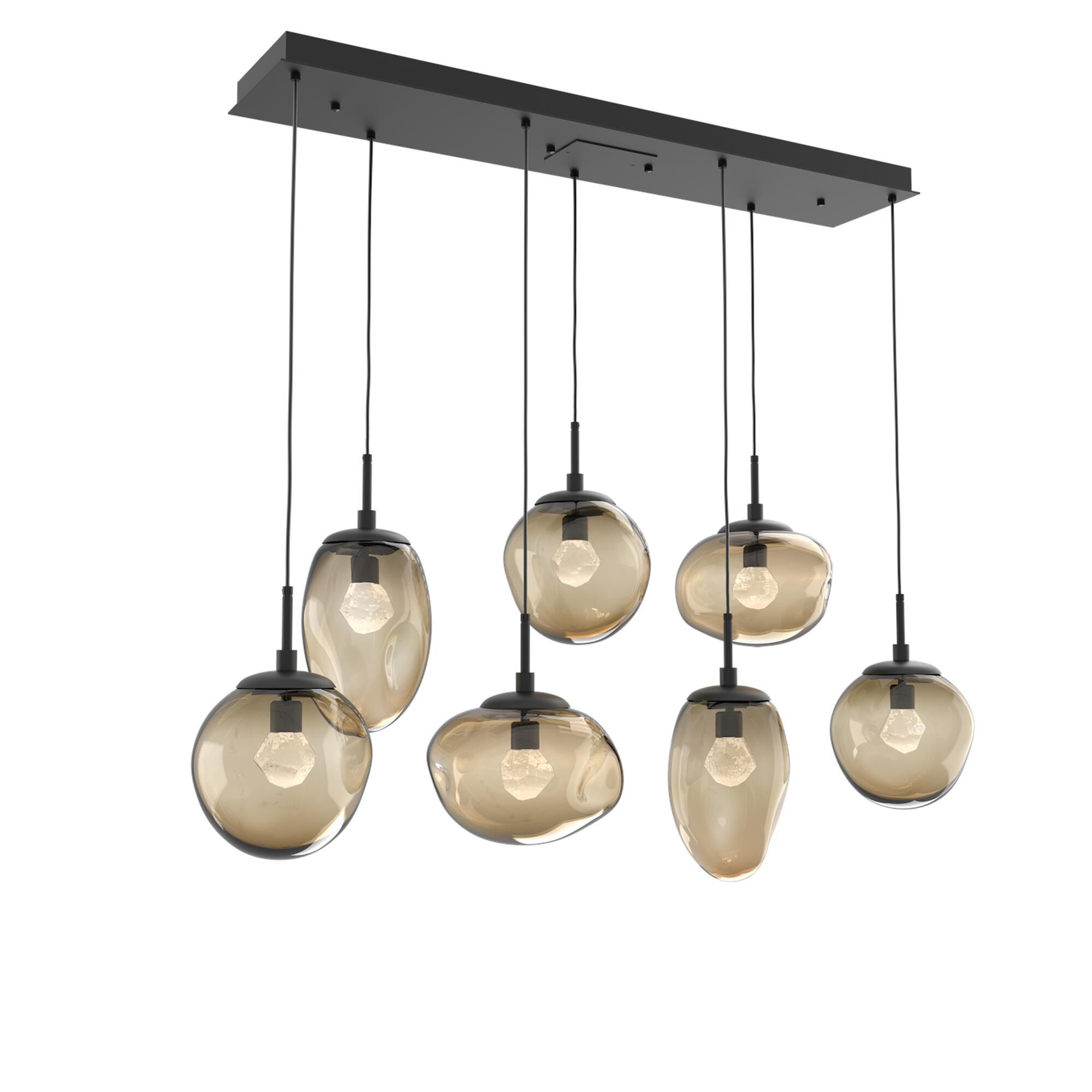 Shown in Matte Black finish and Zircon Inner Bronze Outer glass