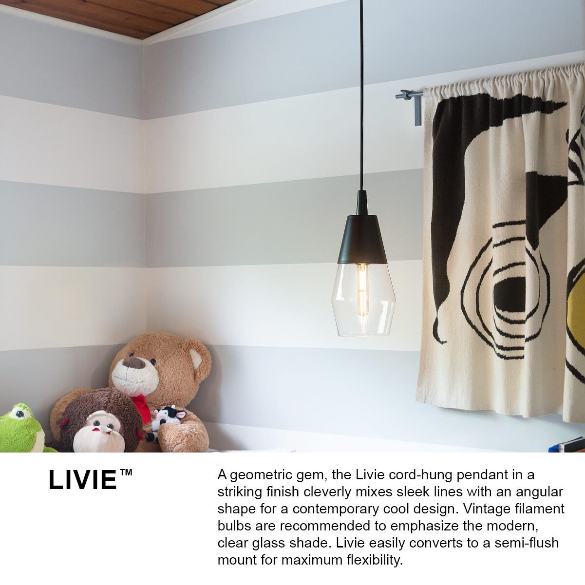 Lark Livie 8 Inch Mini Pendant