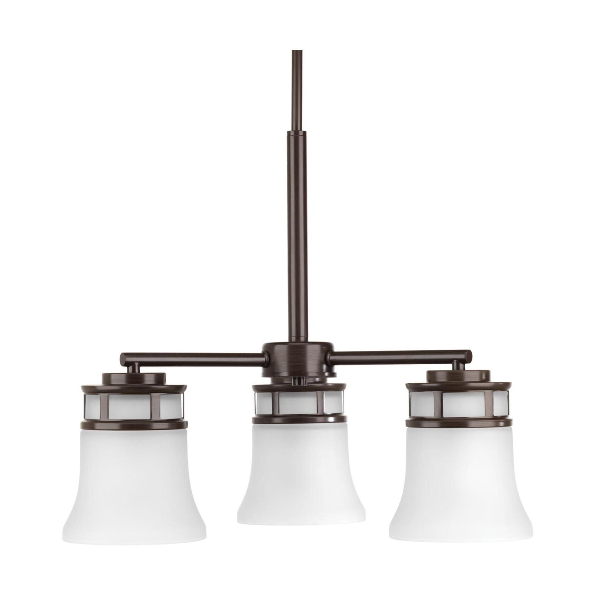 Cascadia 21 Inch 3 Light Mini Chandelier by Progress Lighting