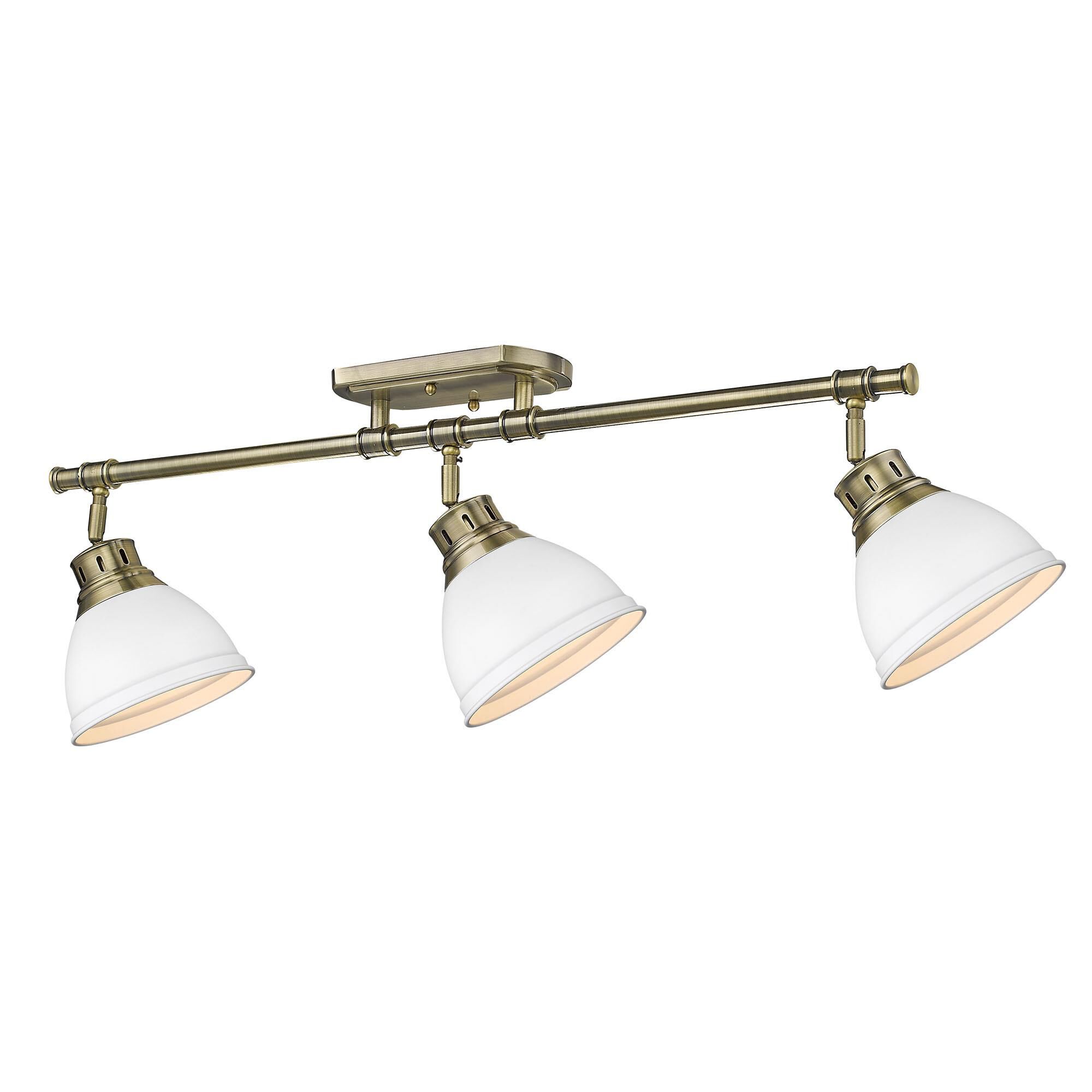Duncan 35 Inch Track Lighting Kit by Golden Lighting