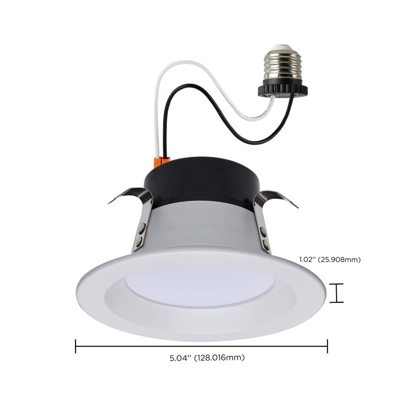 Starfish 5 Inch Recessed Lighting Trim by Satco