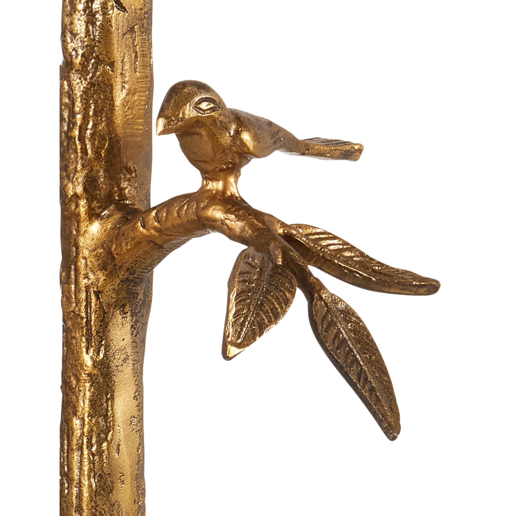 Shown in Antique Brass finish and Off White Linen shade